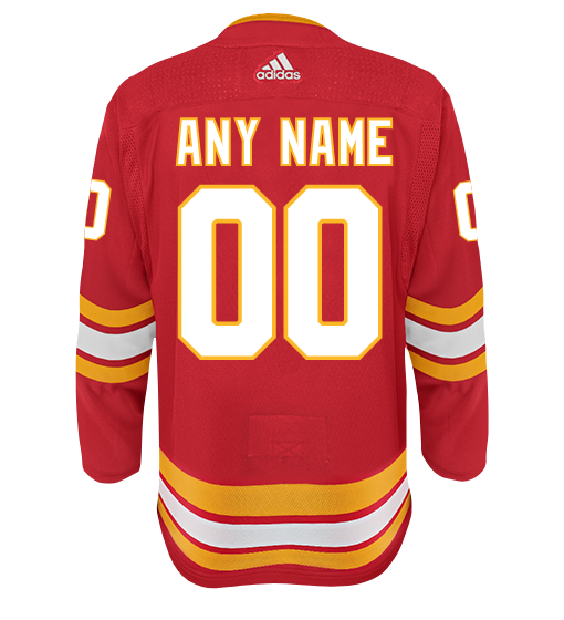 Calgary Flames Adidas Authentic Home 2020 NHL Hockey Jersey - vstockx
