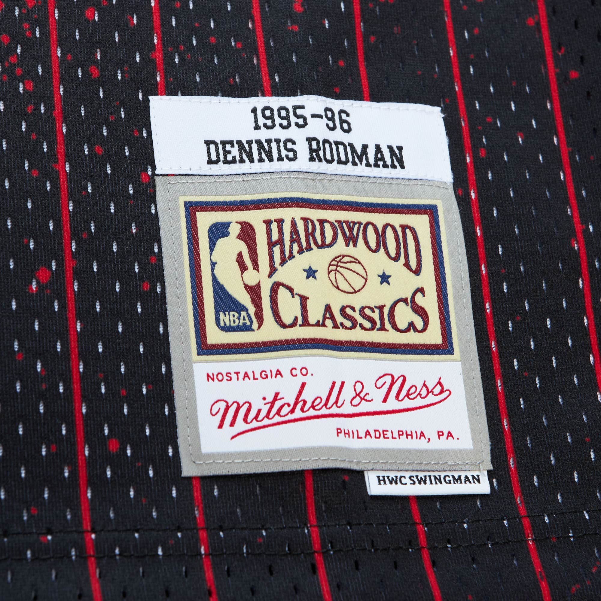 Re-Take Swingman Dennis Rodman Chicago Bulls 1995-96 Jersey - vstockx