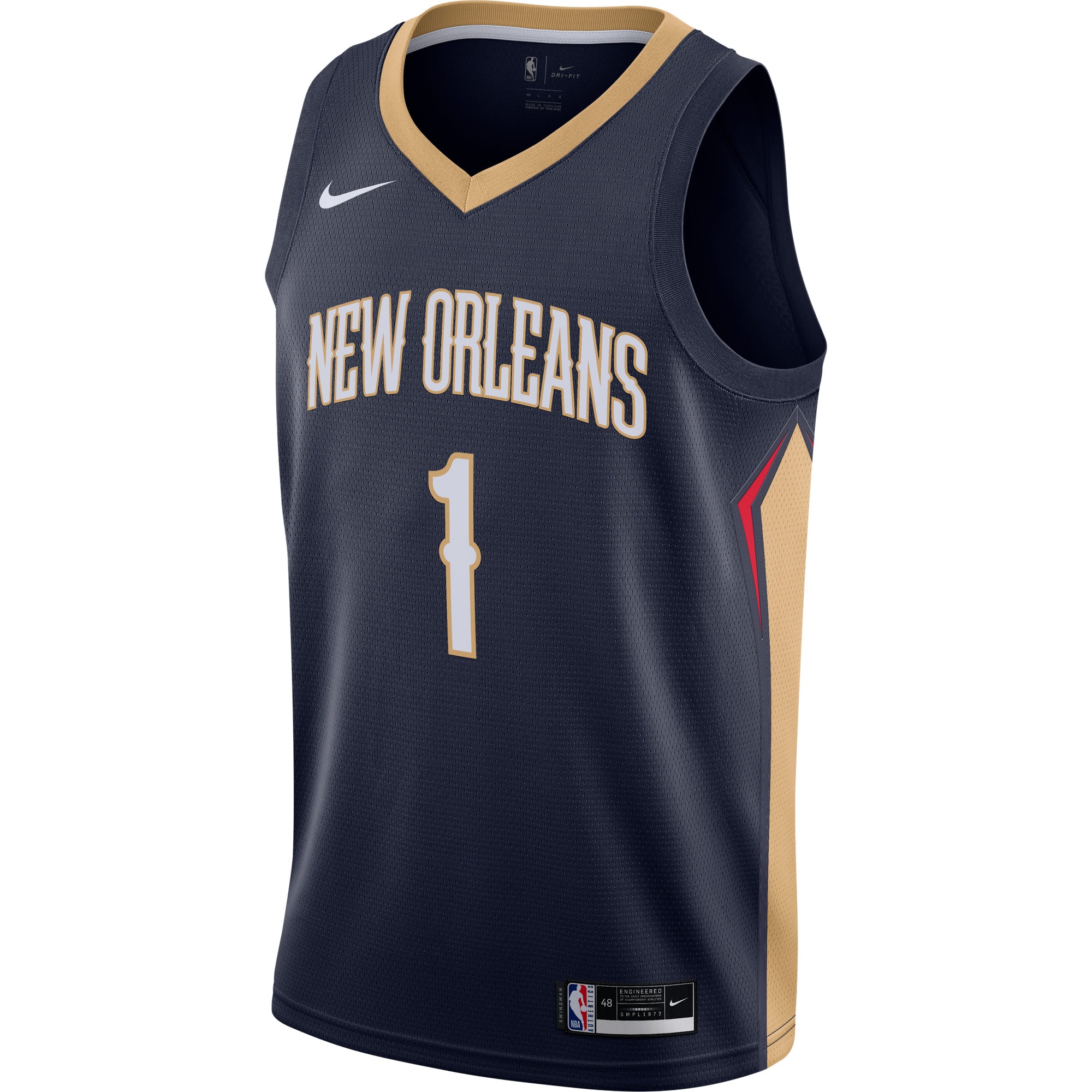 Zion Williamson New Orleans Pelicans Nike Swingman Jersey - Navy - Icon Edition - vstockx