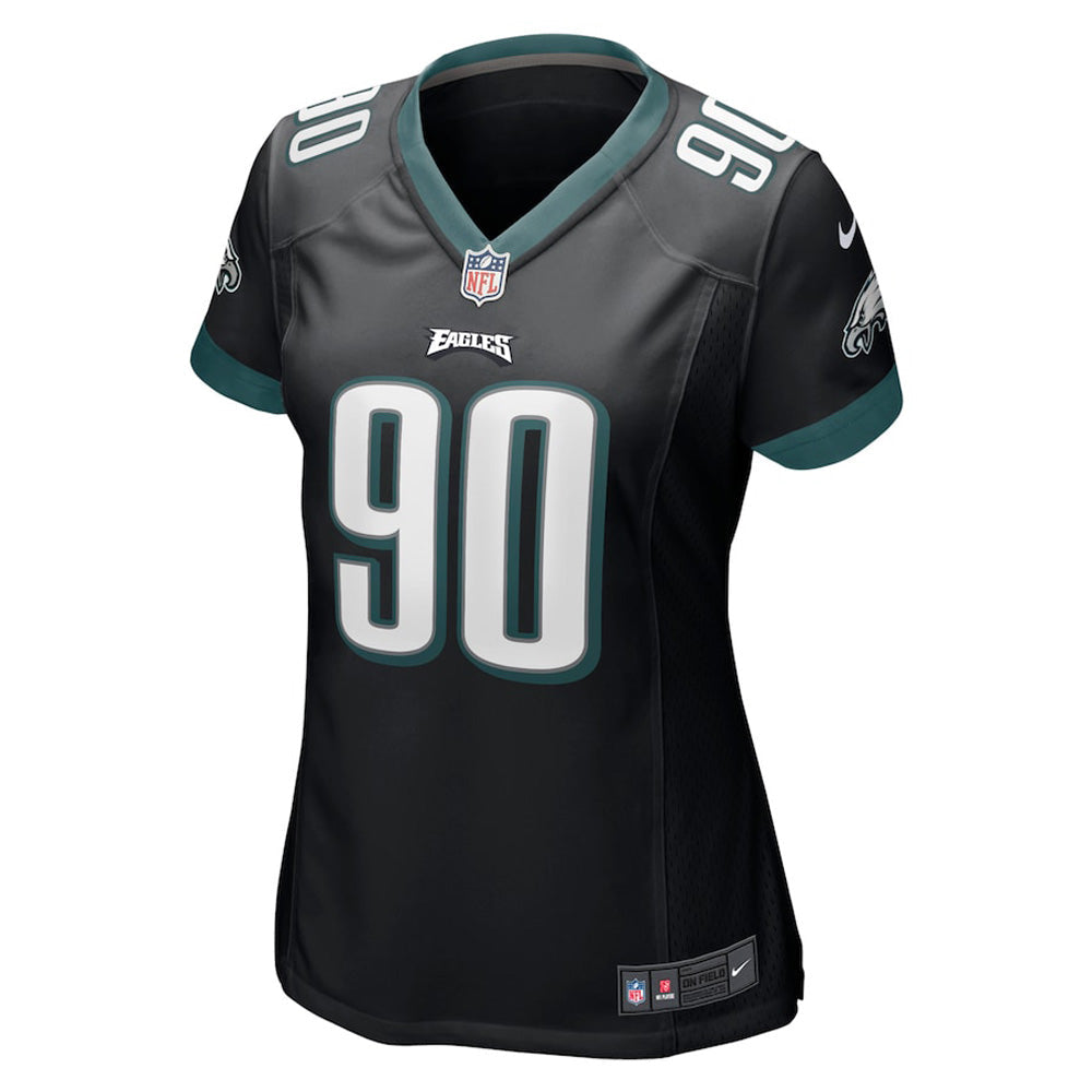 Women's Philadelphia Eagles Jordan Davis Game Jersey - Black - vstockx