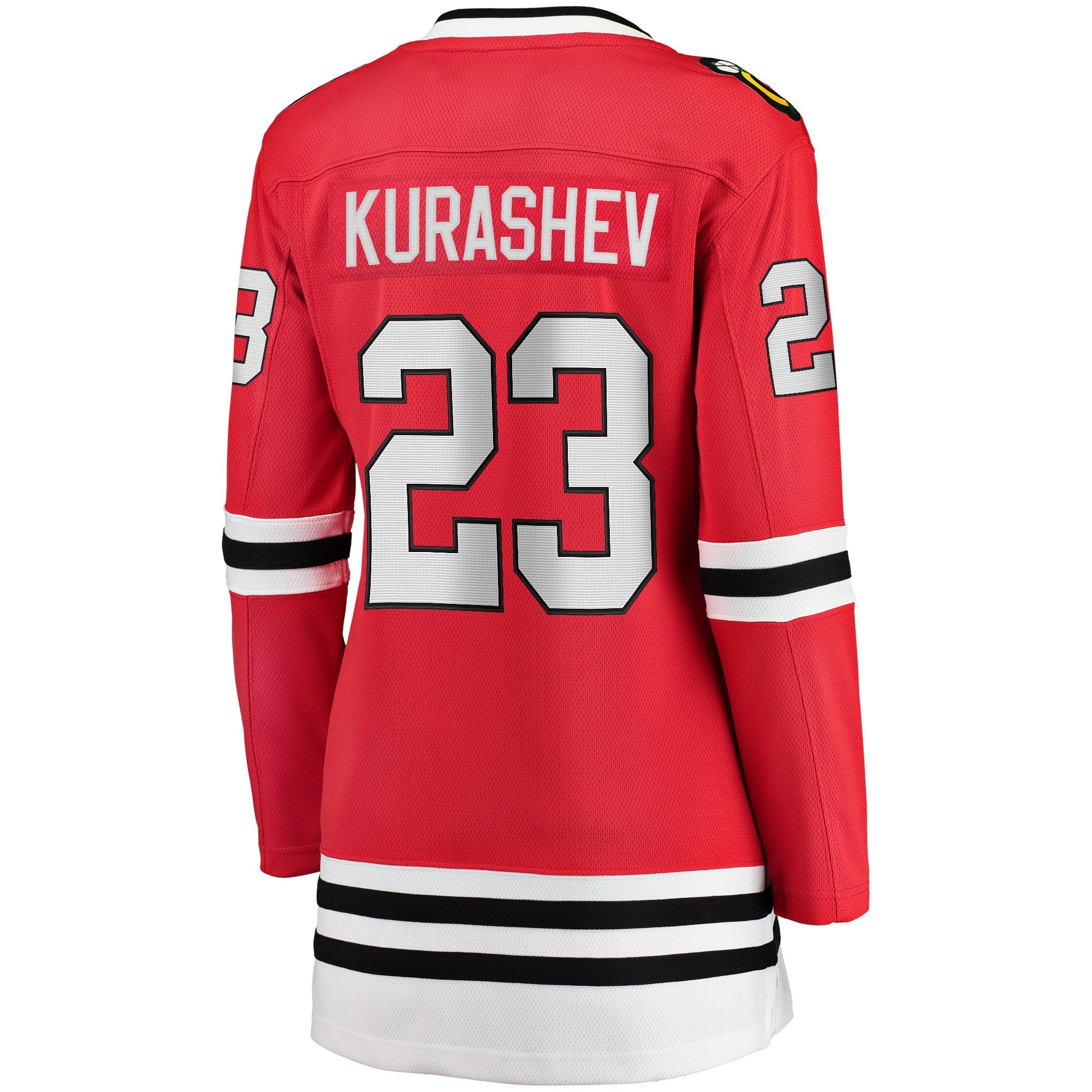 Women's Fanatics Branded Philipp Kurashev Red Chicago Blackhawks Home Breakaway Player Jersey - vstockx