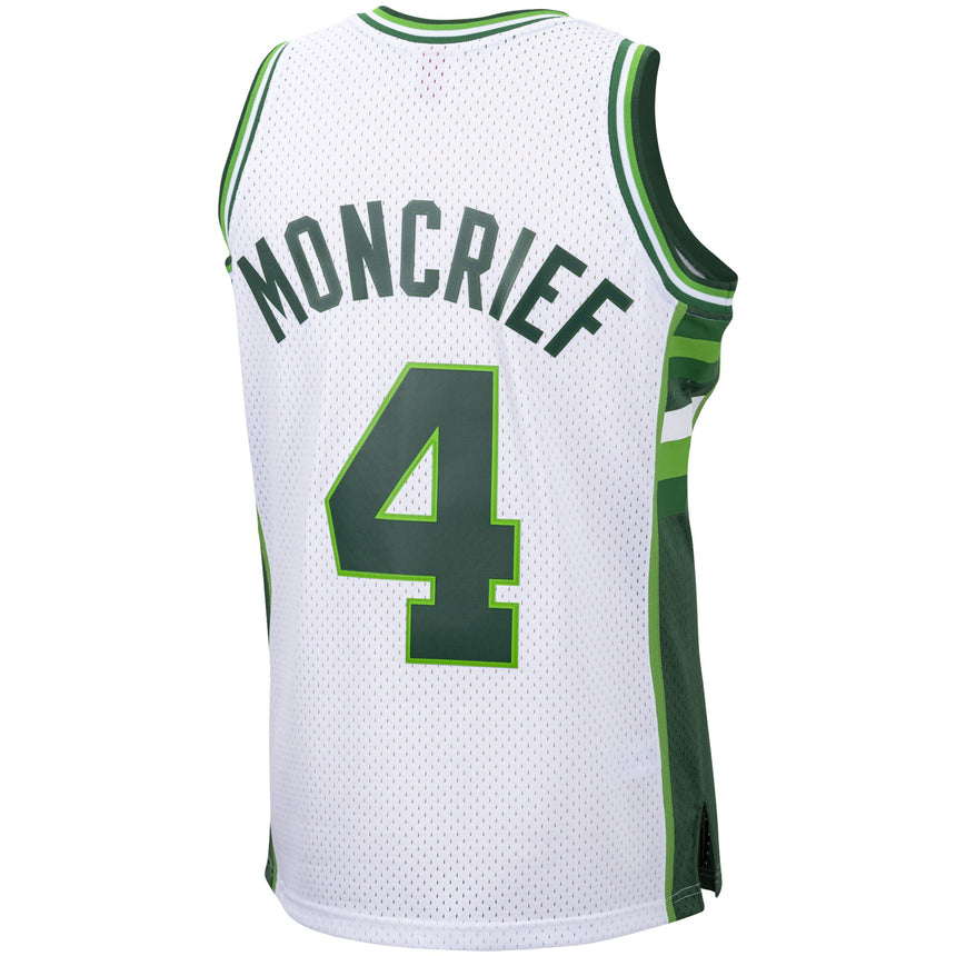 Men's Milwaukee Bucks Jack Sikma Mitchell & Ness White 1988-89 Hardwood Classics Swingman Jersey - vstockx
