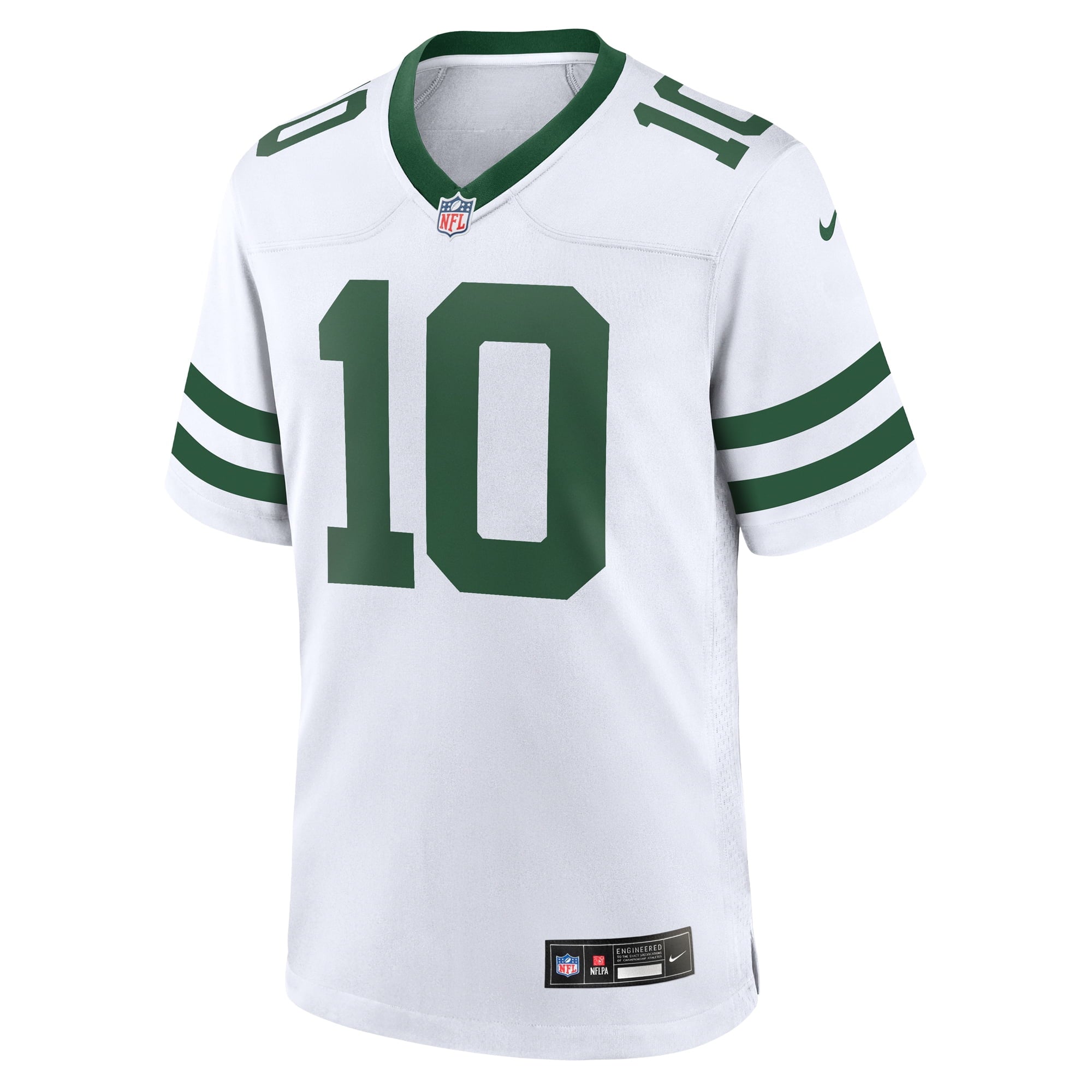 Men's Nike Allen Lazard White New York Jets Legacy Player Game Jersey - vstockx