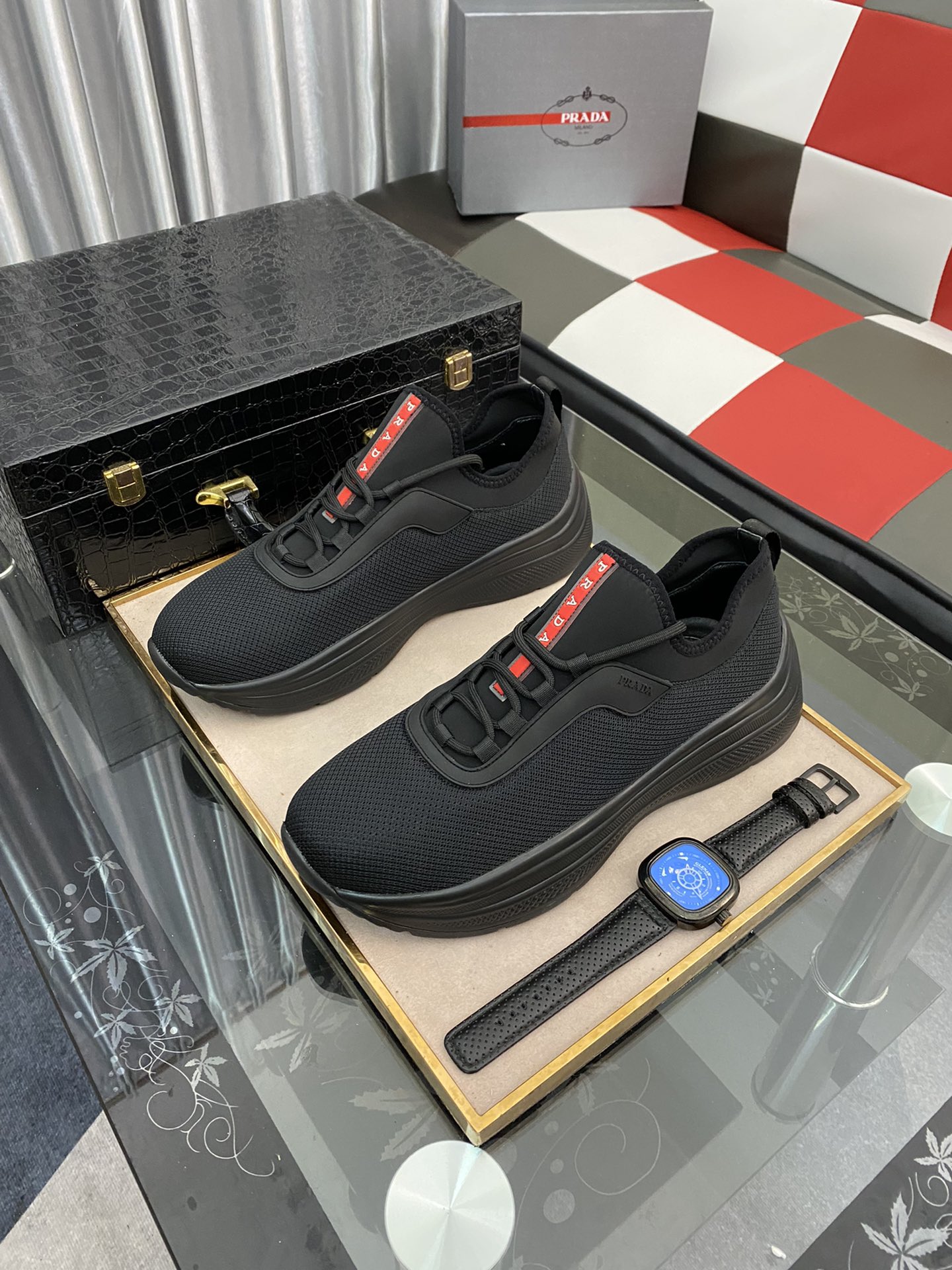 Prada Polyester Sneaker 1 - vstockx