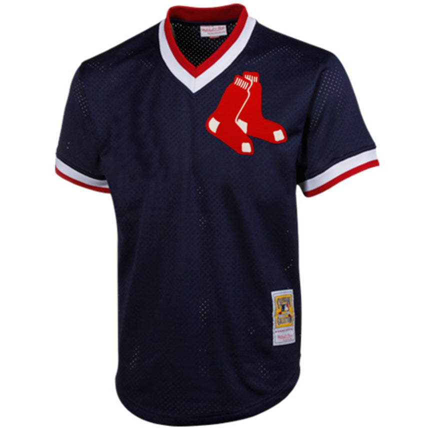 Men's Jim Rice Boston Red Sox 1989 Authentic Batting Practice Jersey By Mitchell And Ness - vstockx