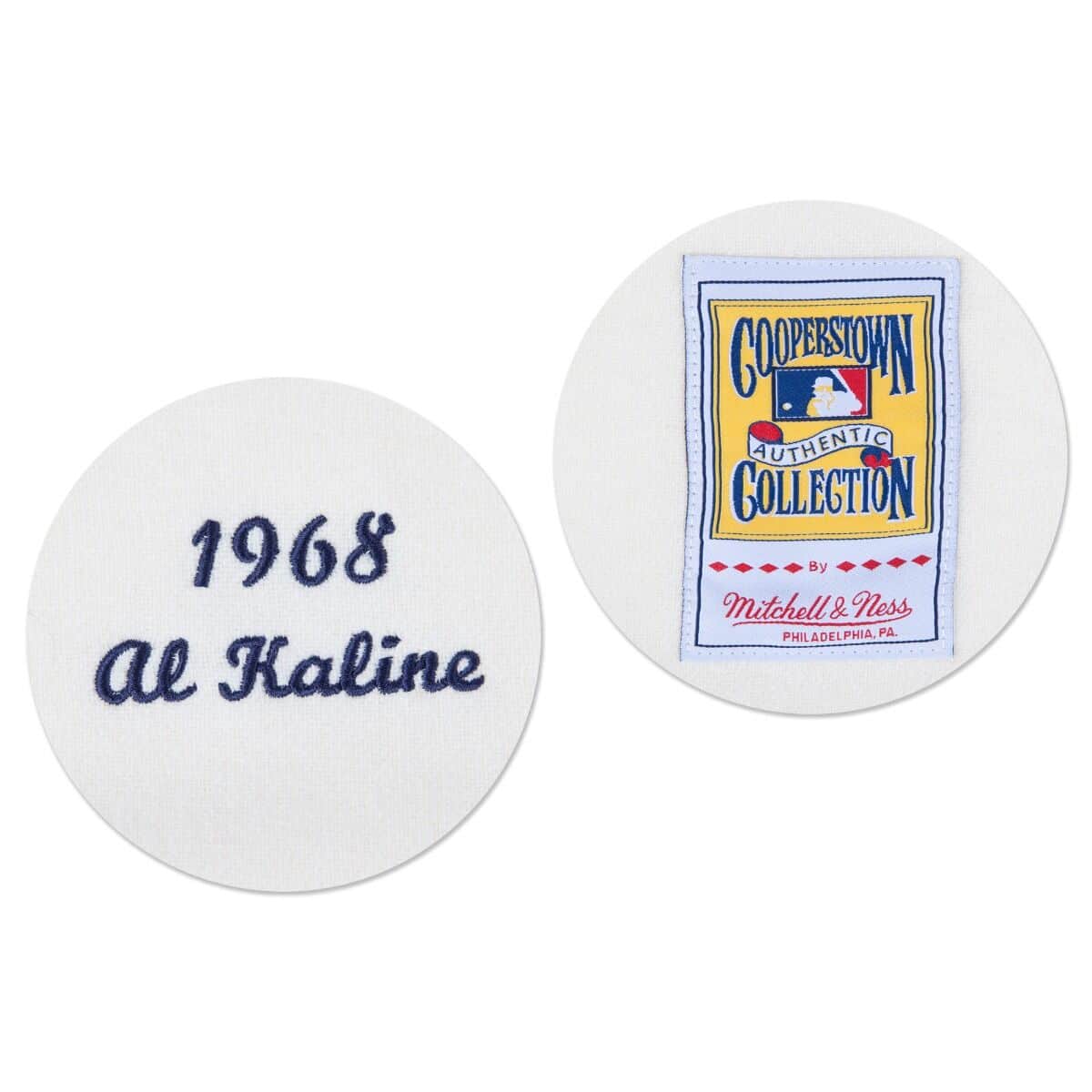 Authentic Jersey Detroit Tigers Home 1968 Al Kaline - vstockx