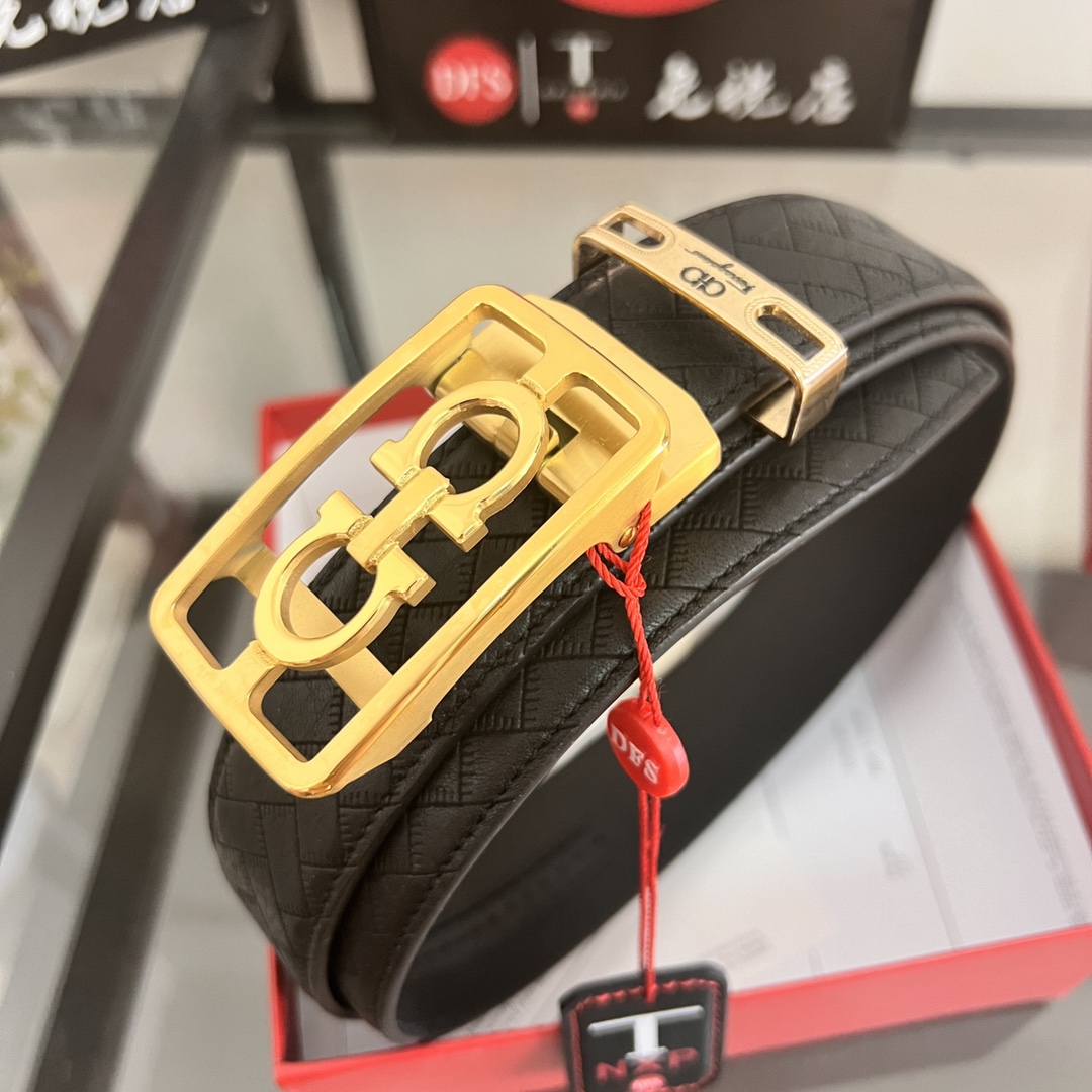 Streetwear Belt Ferragamo 320238 size:3.5cm - vstockx