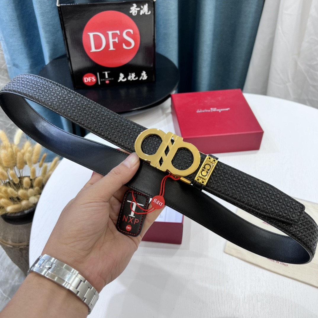 Streetwear Belt Ferragamo 319563 size:3.5cm - vstockx