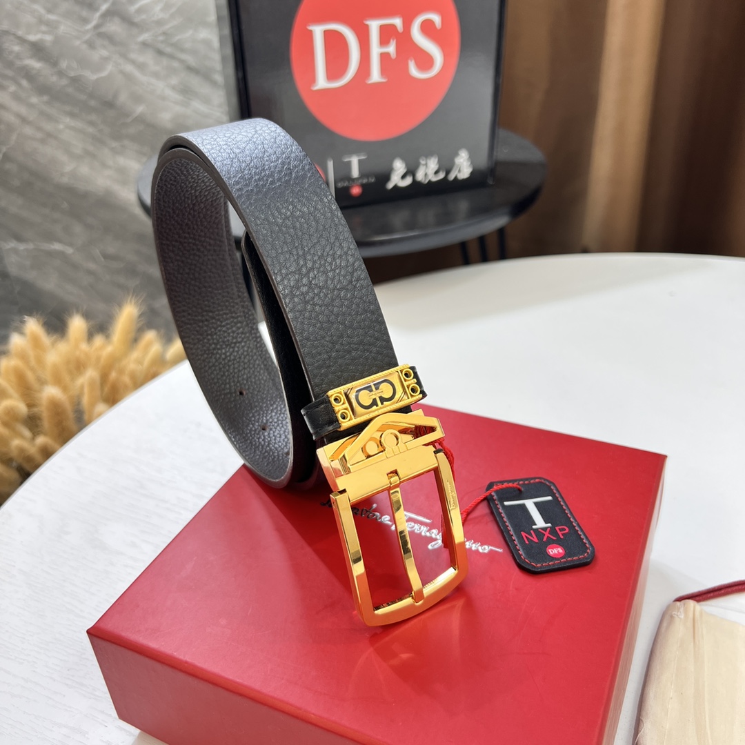 Streetwear Belt Ferragamo 320035 size:3.5cm - vstockx