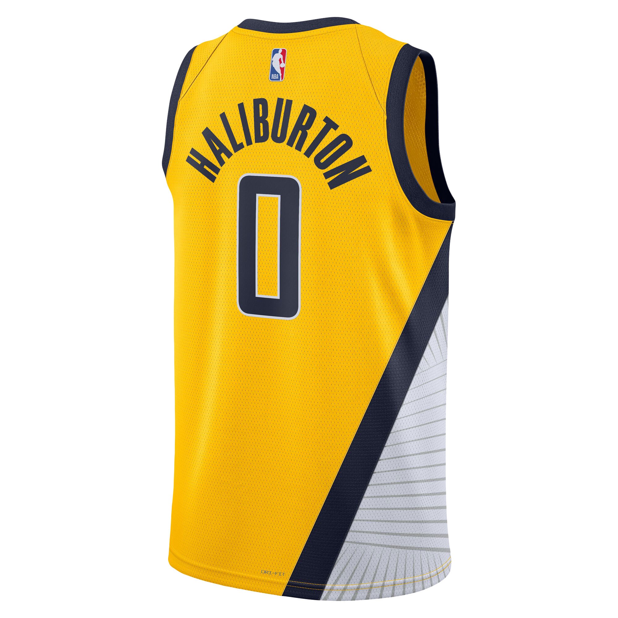 Tyrese Haliburton Indiana Pacers Jordans Brand Unisex Swingman Jersey - Statement Edition - Gold - vstockx