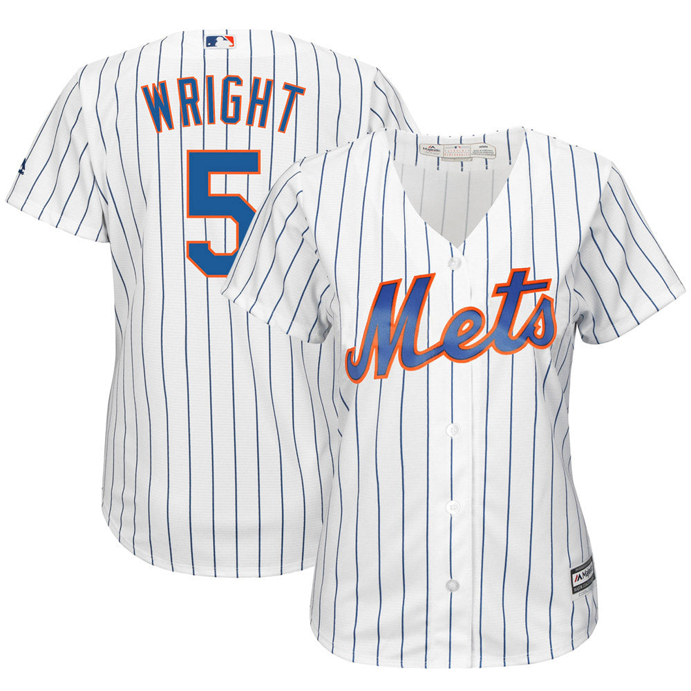 Women's New York Mets David Wright Replica Home Jersey - White - vstockx