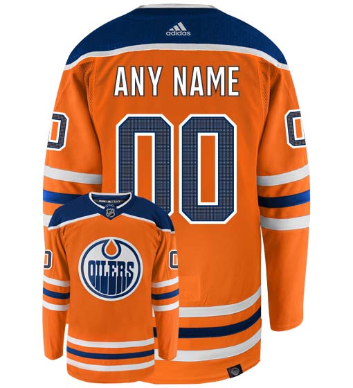 Customizable Edmonton Oilers 2021 Adidas Primegreen Authentic NHL Hockey Jersey - vstockx