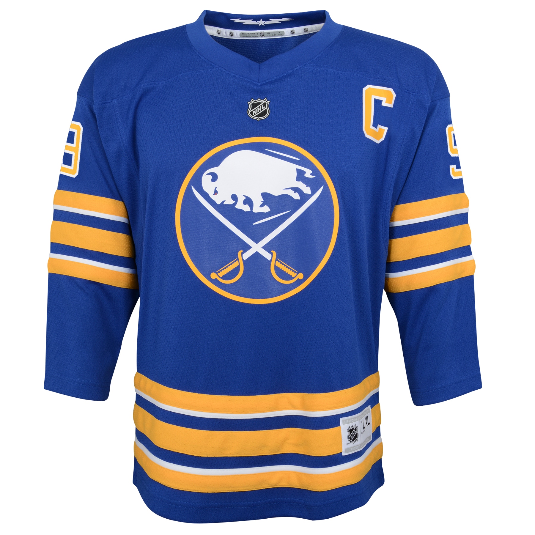 Jack Eichel Buffalo Sabres Youth Home Replica Player Jersey - Royal - vstockx