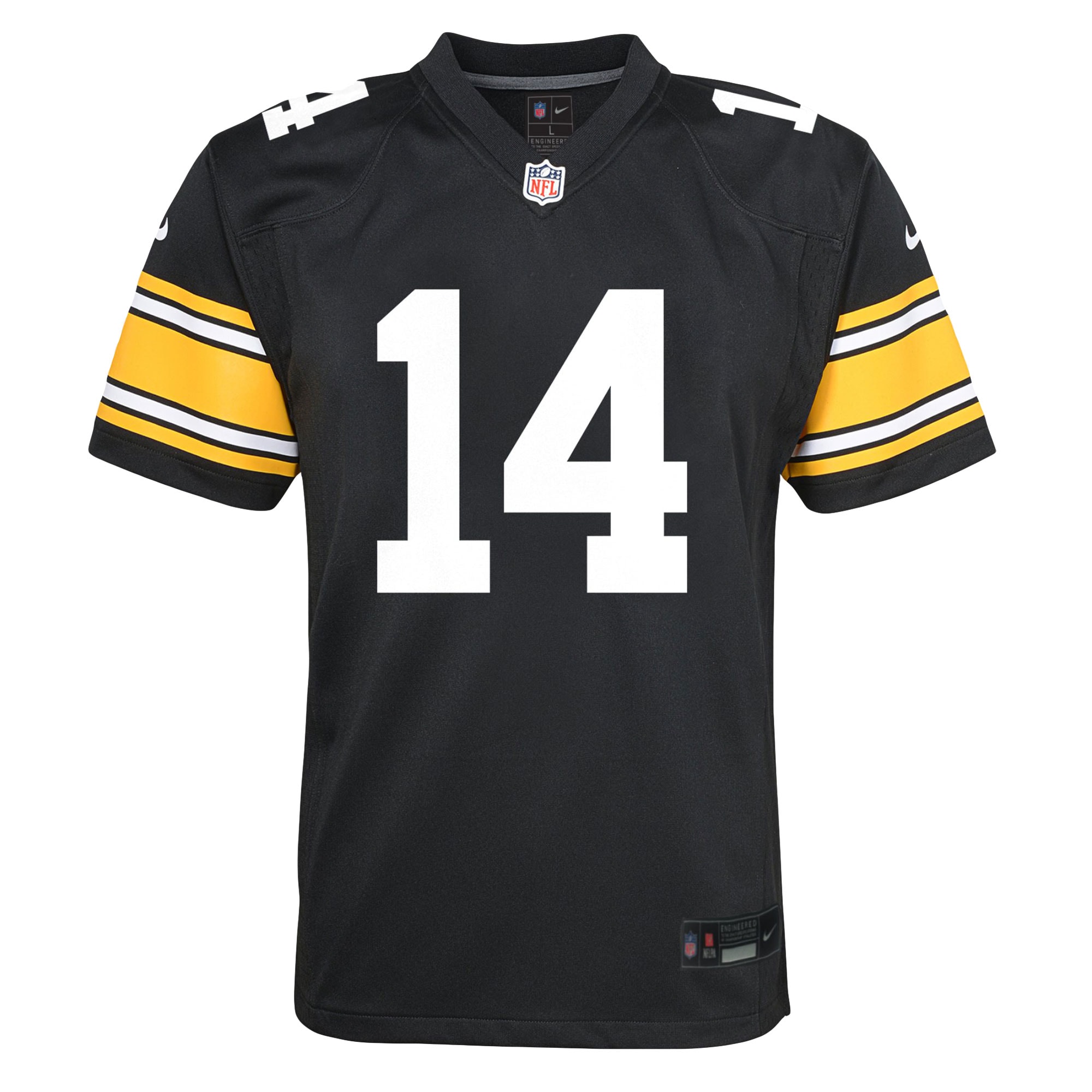 George Pickens Pittsburgh Steelers Nike Youth Game Jersey - Black - vstockx