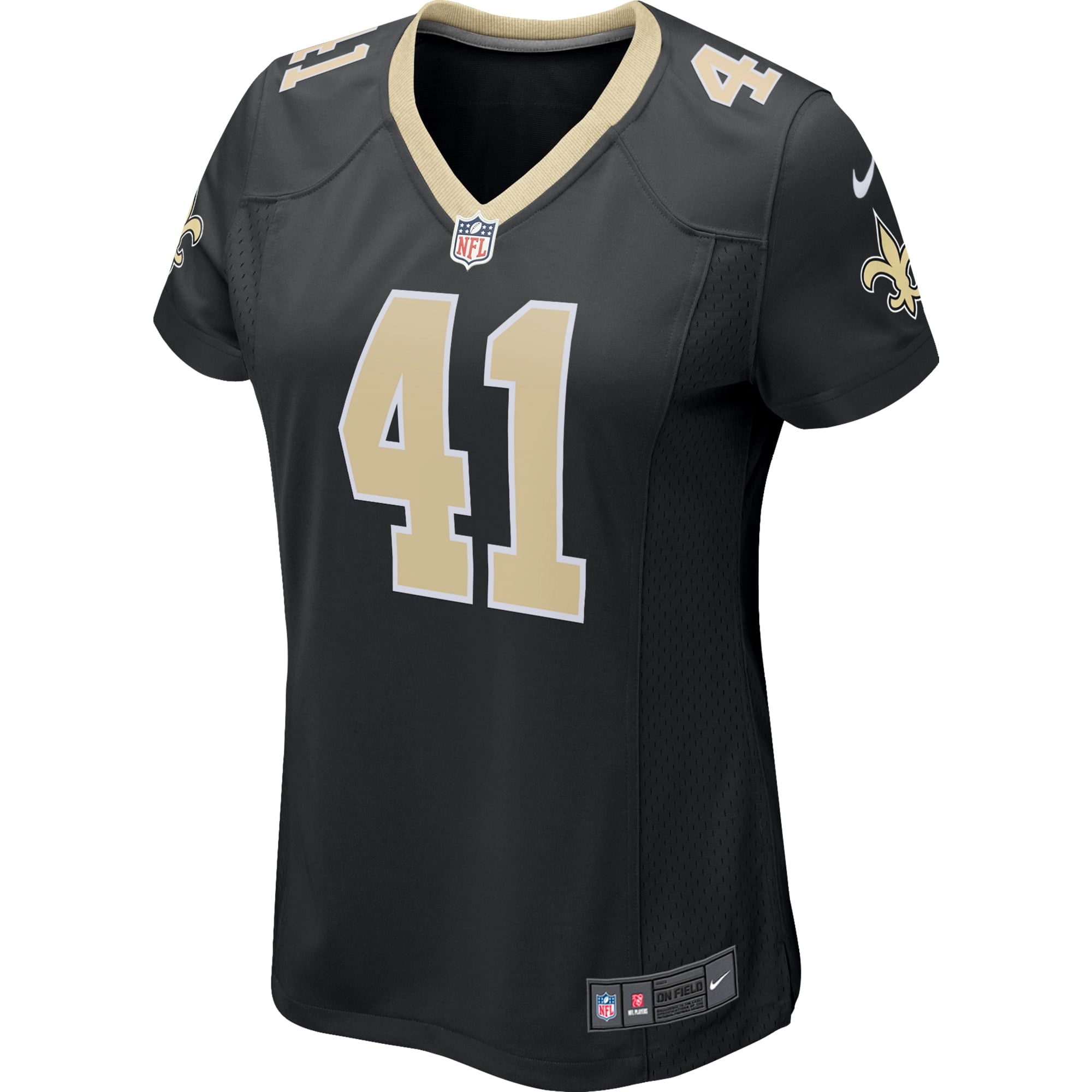 Women's Nike Alvin Kamara Black New Orleans Saints Game Jersey - vstockx