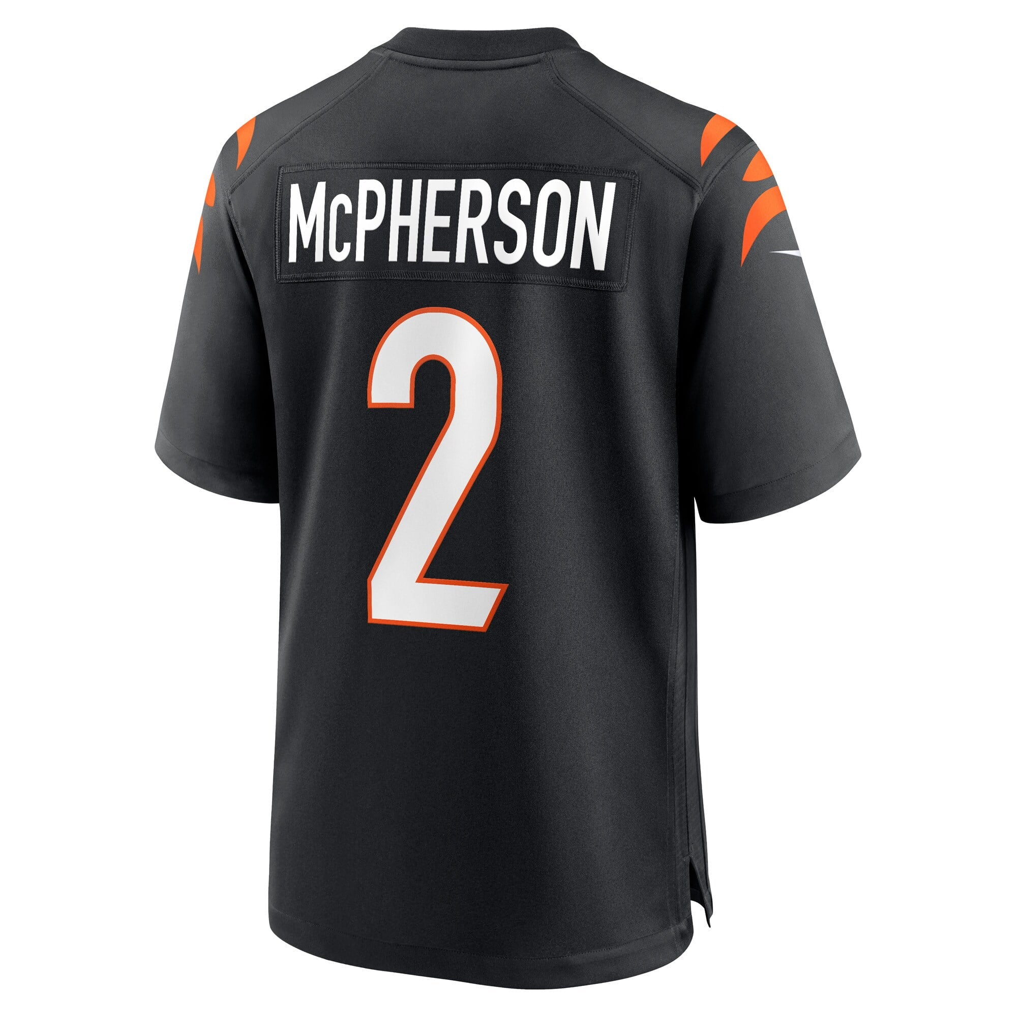 Men's Nike Evan McPherson Black Cincinnati Bengals Game Jersey - vstockx