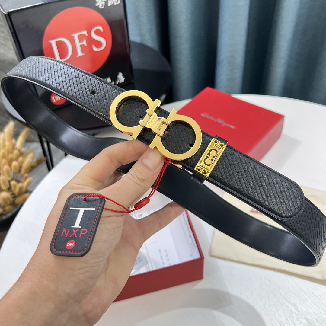 Streetwear Belt Ferragamo 319612 size:3.5cm - vstockx