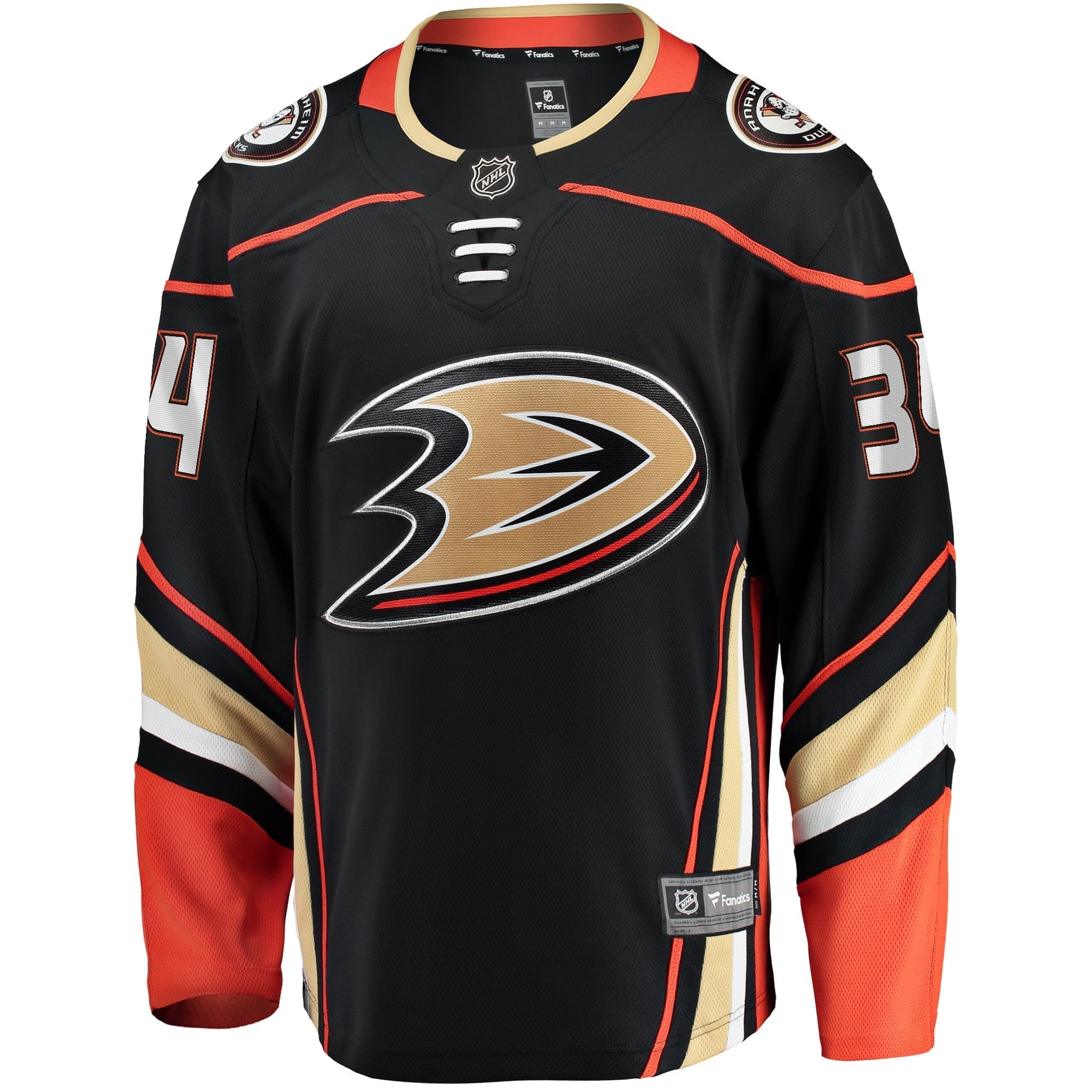 Men's Fanatics Branded Jamie Drysdale Black Anaheim Ducks Home Breakaway Player Jersey - vstockx