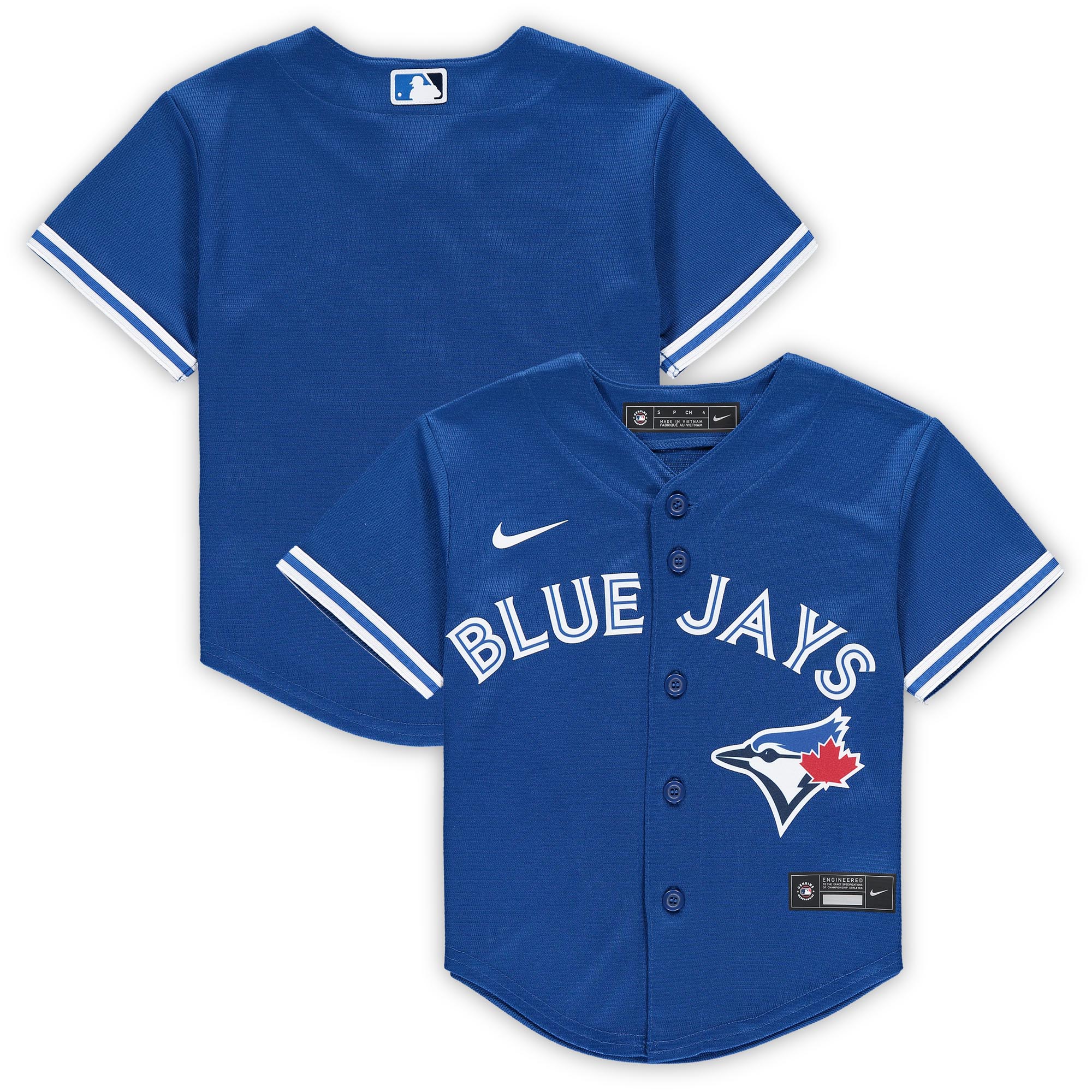 Toronto Blue Jays Nike Preschool Alternate Replica Team Jersey - Royal - vstockx