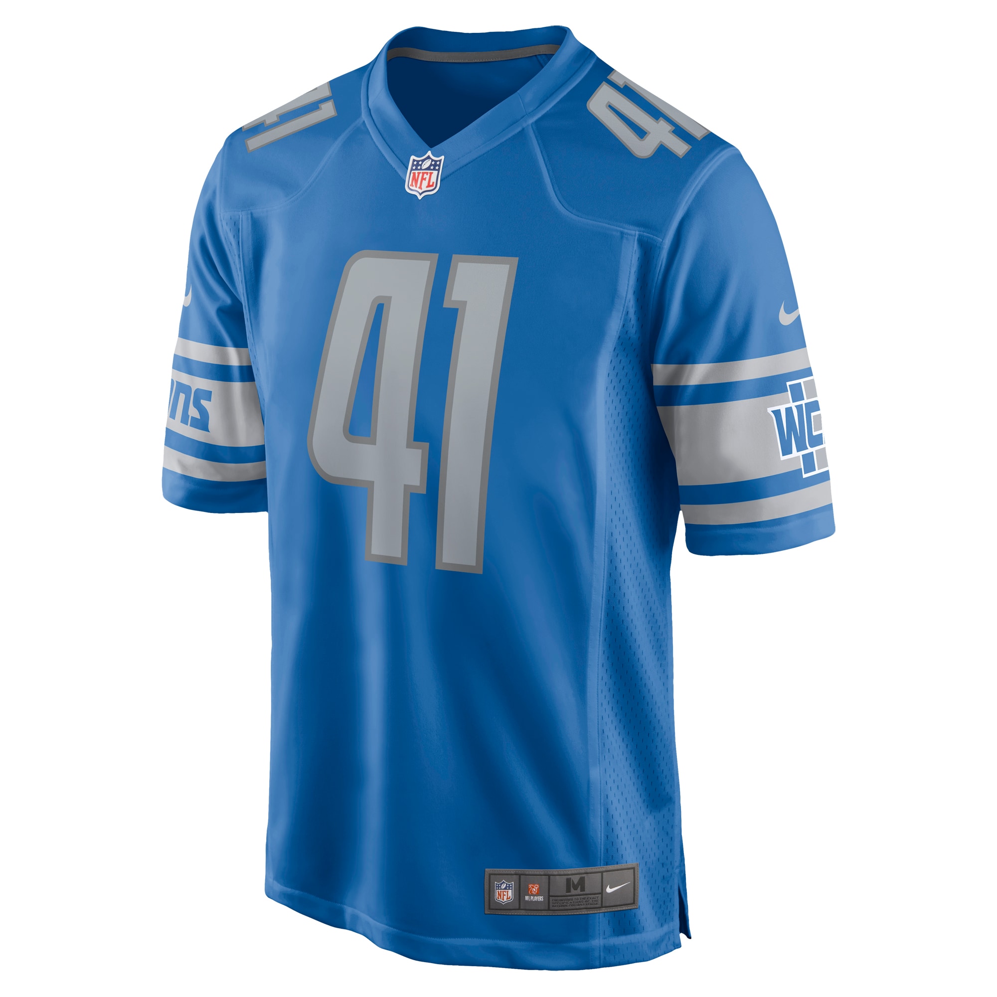 James Houston Detroit Lions Nike Game Jersey - Blue - vstockx