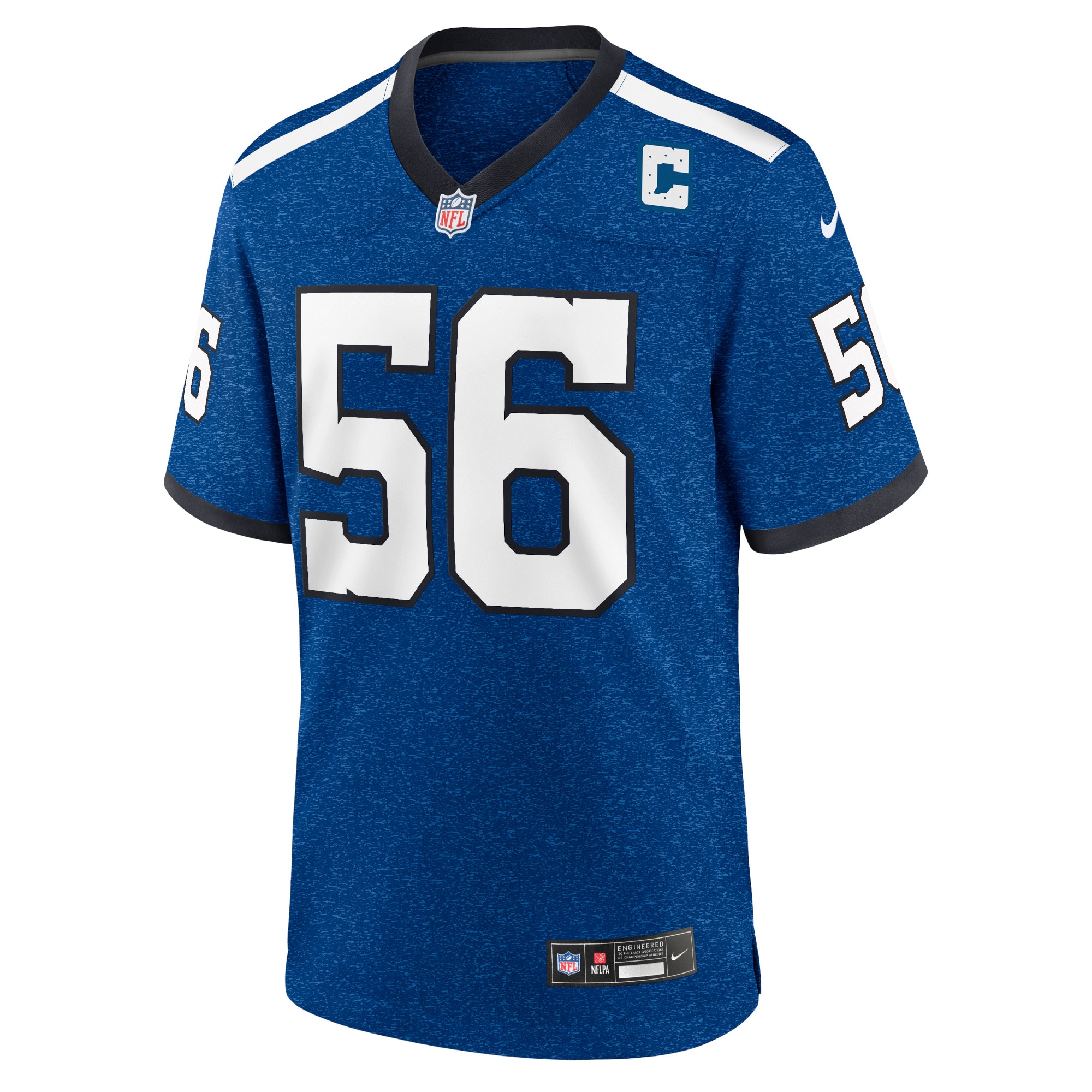 Quenton Nelson Indianapolis Colts Nike Indiana Nights Alternate Game Jersey - Royal - vstockx