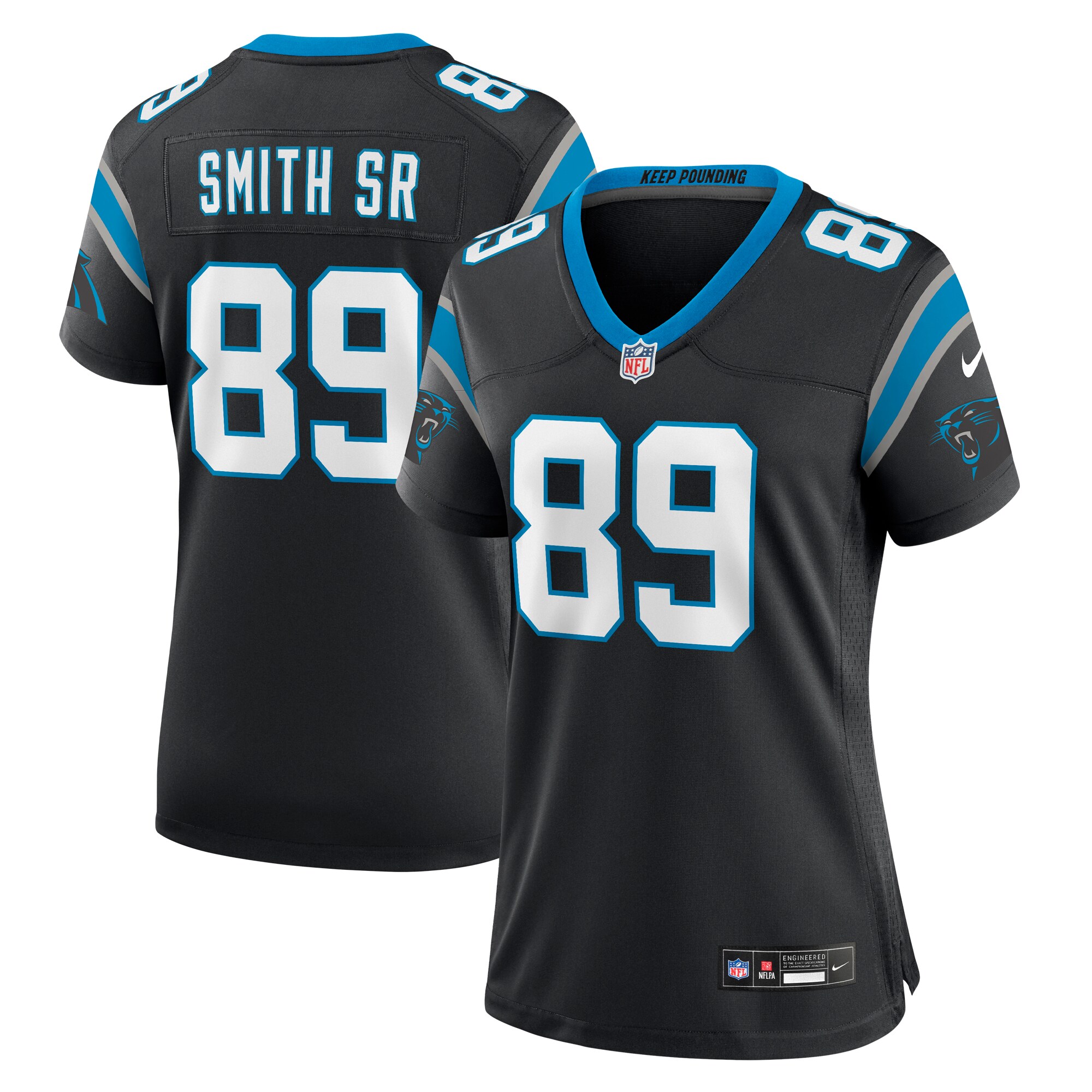 Steve Smith Sr. Carolina Panthers Nike Women's Retired Player Game Jersey - Black - vstockx