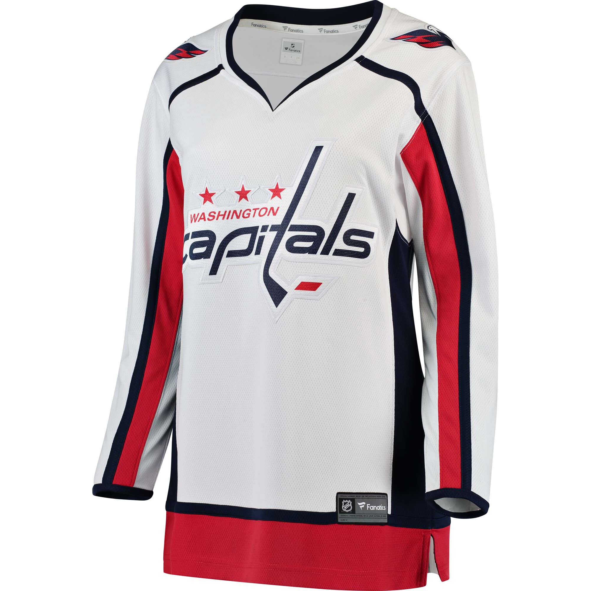 Washington Capitals Fanatics Branded Women's Away Breakaway Jersey - White - vstockx