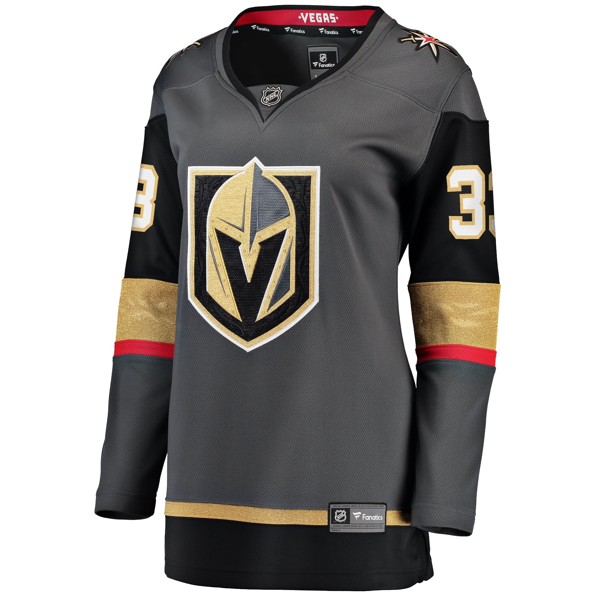 Women's Fanatics Branded Adin Hill Gray Vegas Golden Knights Alternate Breakaway Jersey - vstockx