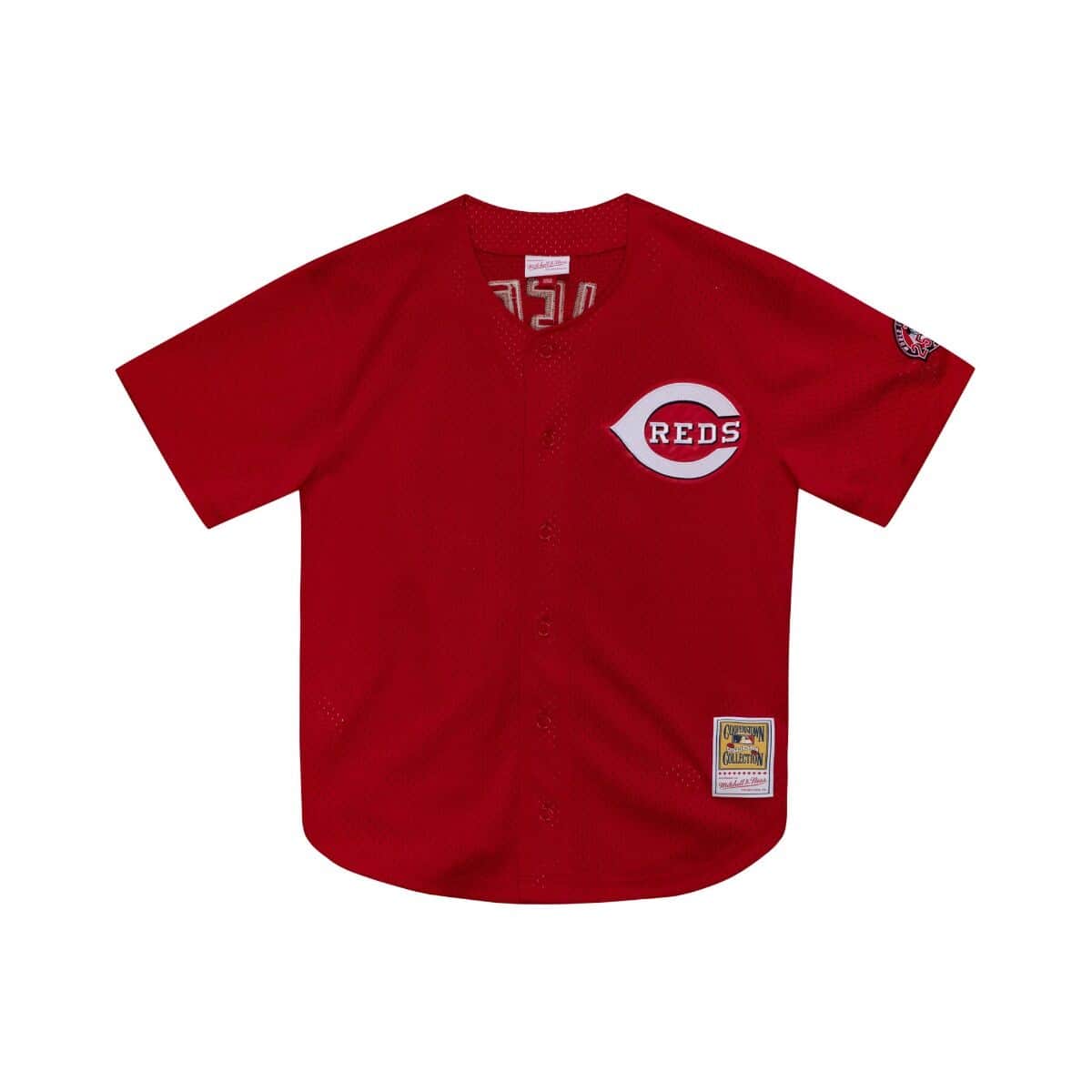 Authentic Ken Griffey Jr Cincinnati Reds 2000 Button Front Jersey - vstockx
