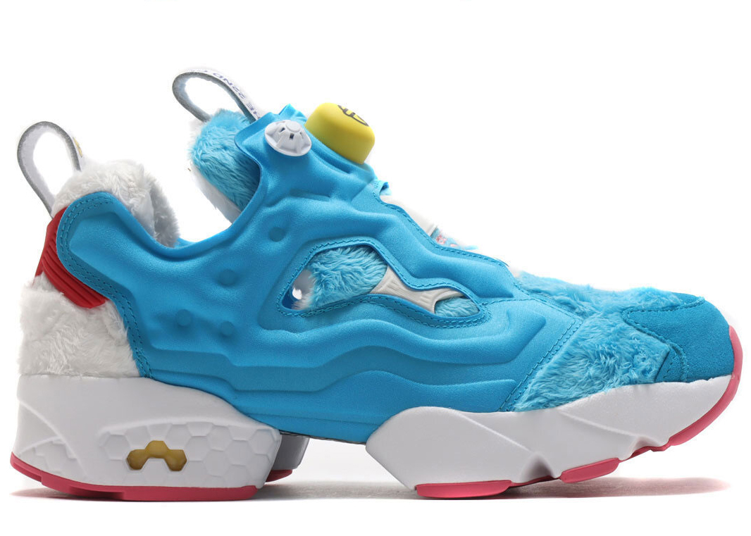 Reebok Instapump Fury Doraemon Furry Blue - vstockx
