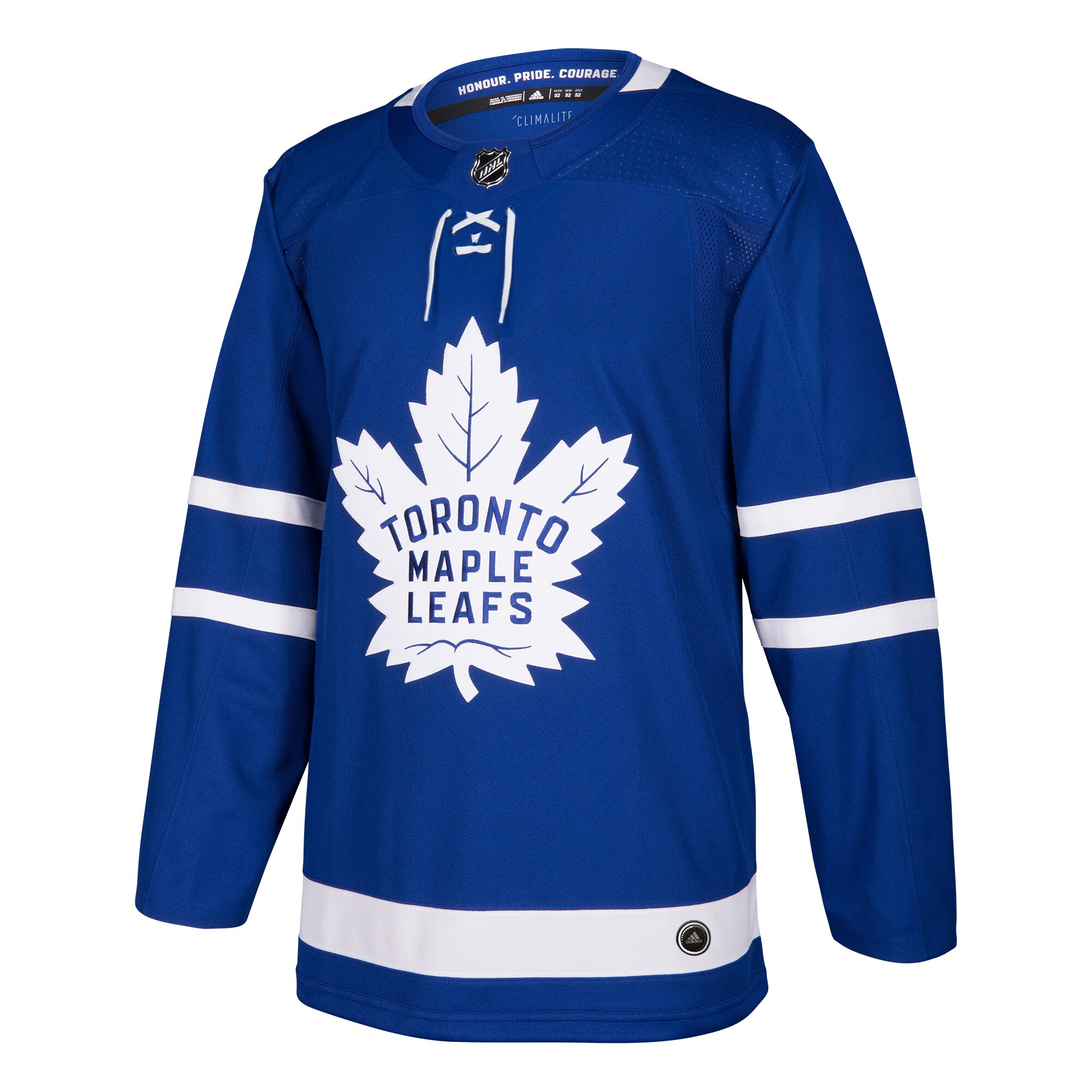 Toronto Maple Leafs adidas Home Authentic Blank Jersey - Blue - vstockx