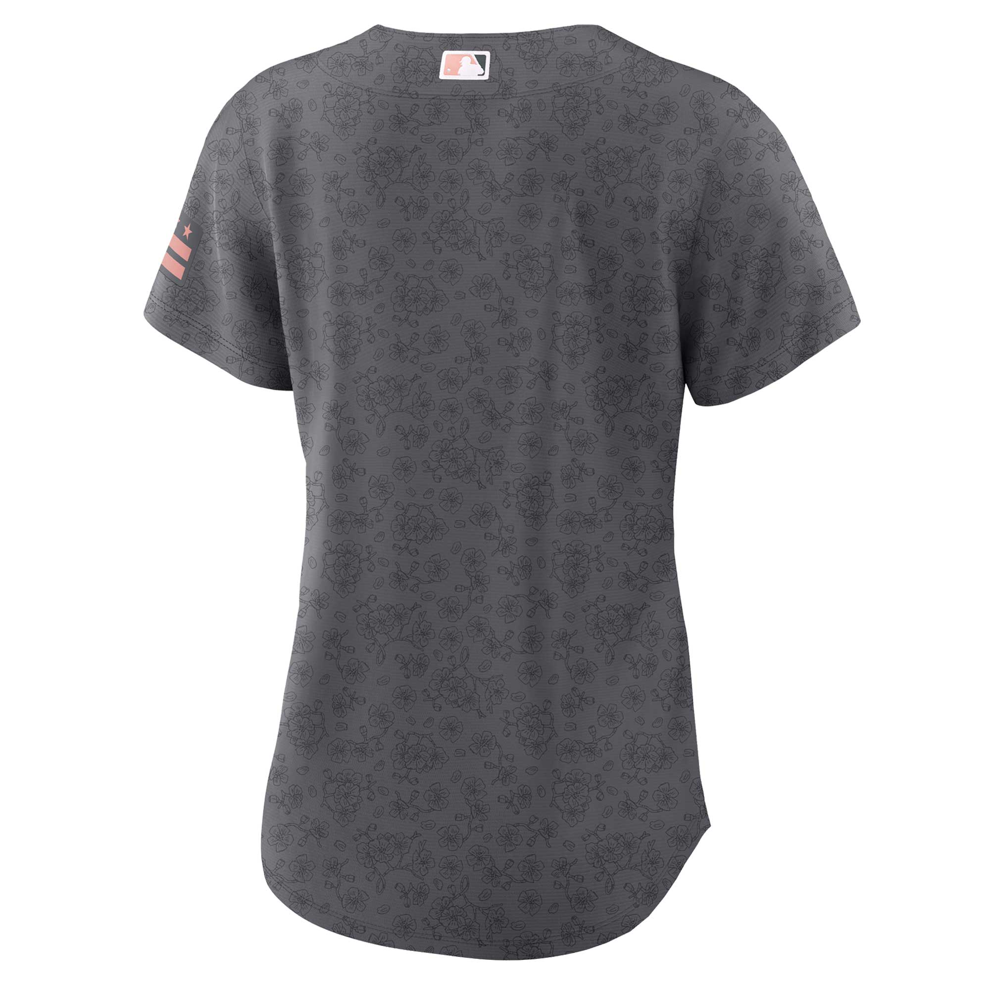 Washington Nationals Nike Women's City Connect Replica Team Jersey - Gray - vstockx
