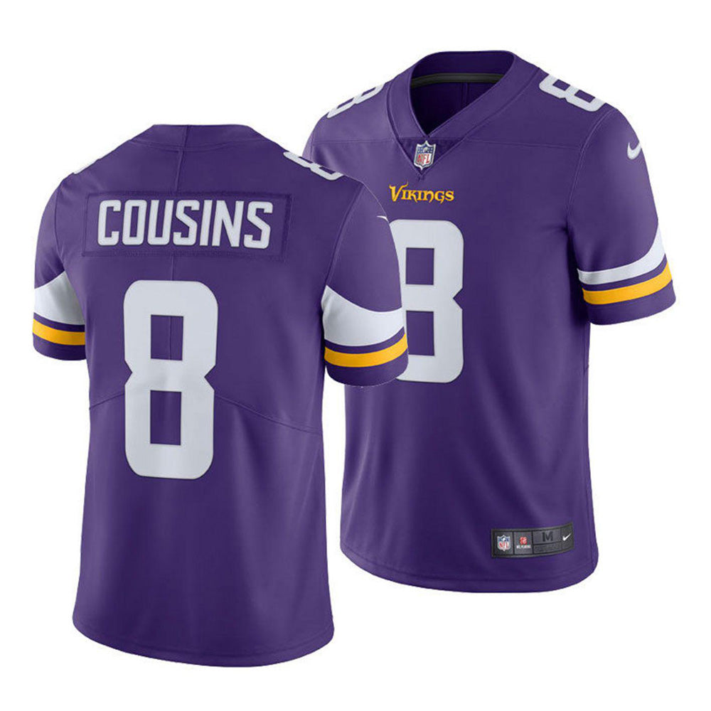 Youth Minnesota Vikings Kirk Cousins Vapor Jersey - Purple - vstockx