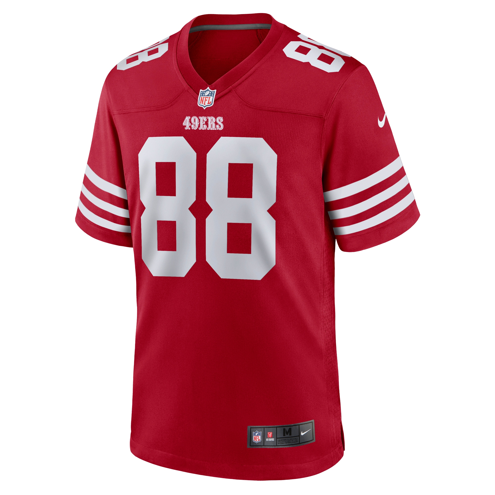 Tyron Johnson San Francisco 49ers Nike Team Game Jersey - Scarlet - vstockx