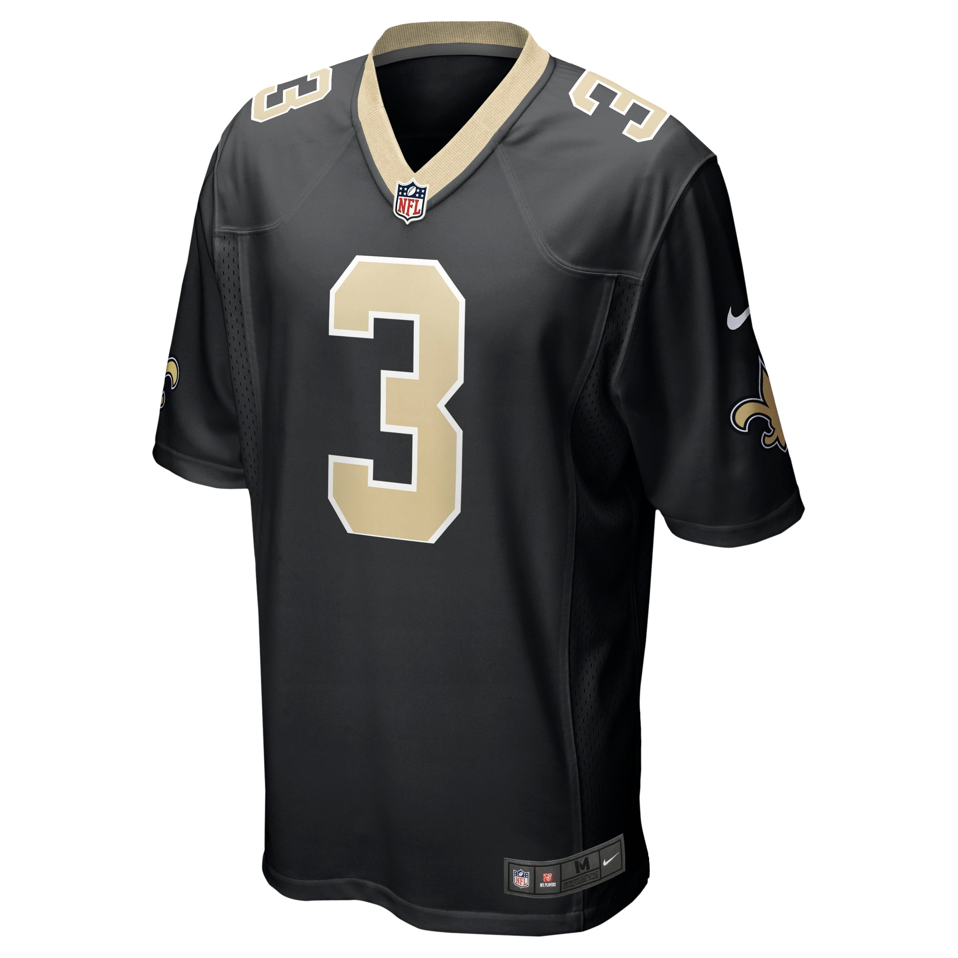 Men's Nike Wil Lutz Black New Orleans Saints Game Jersey - vstockx