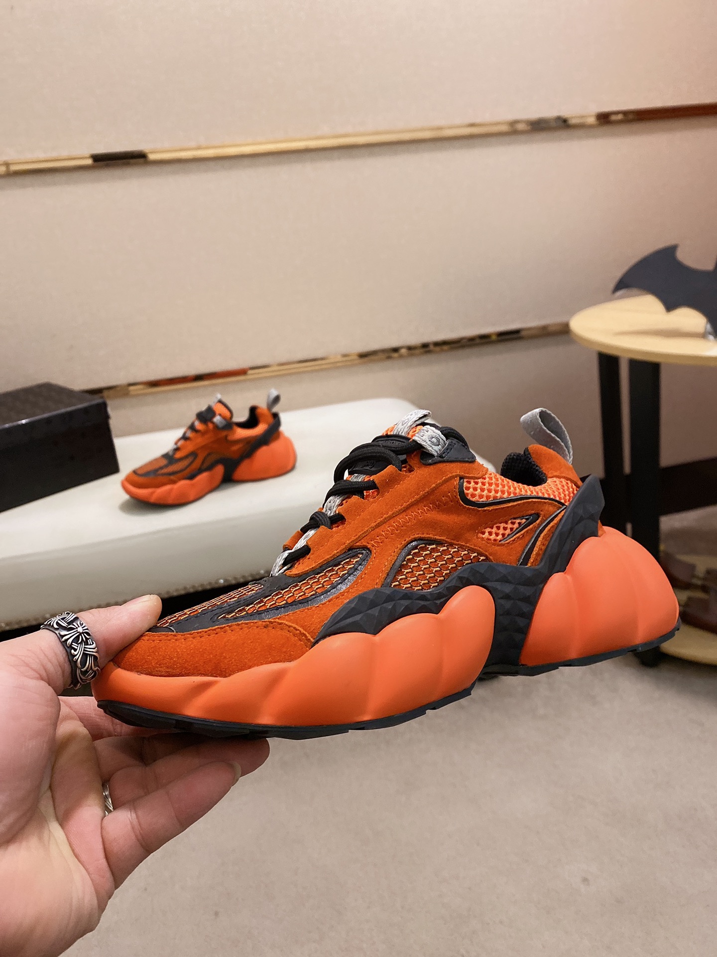 MCM Low Top Logo Lace-up Sneakers 8 - vstockx