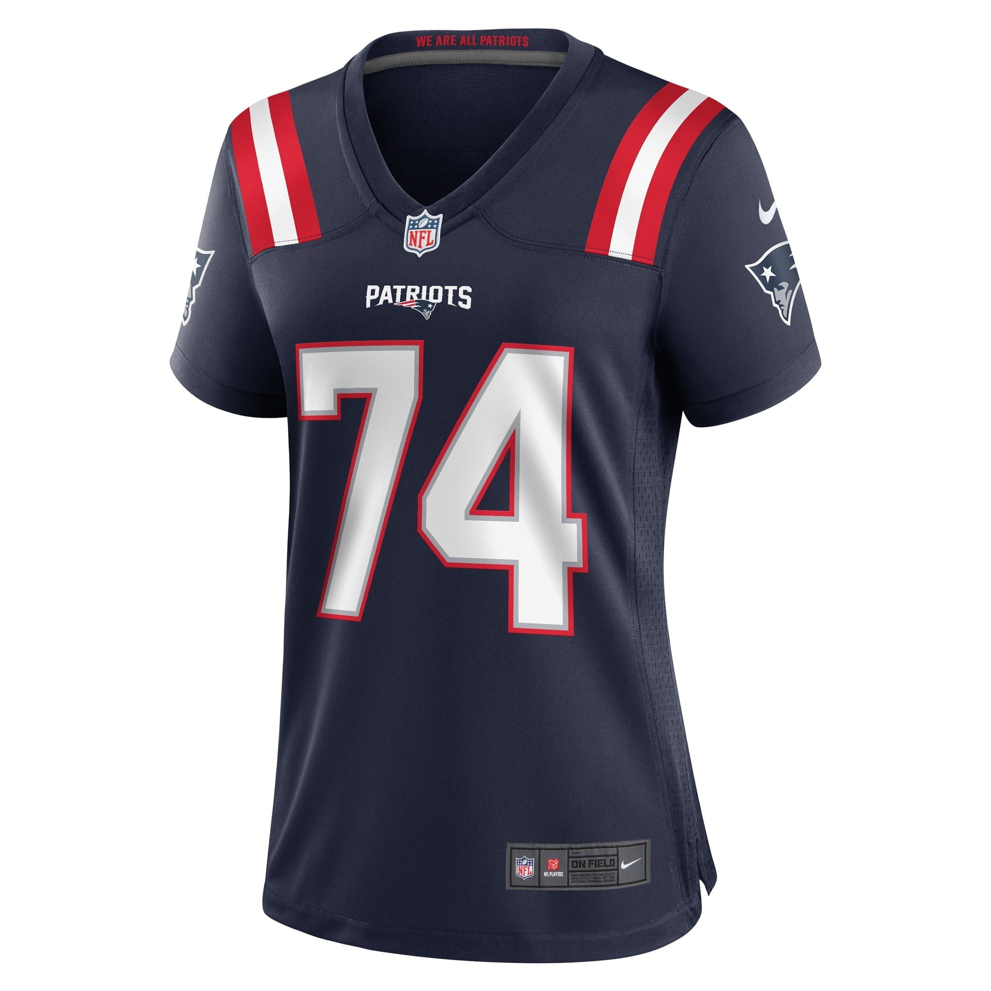 Women's Nike LaBryan Ray Navy New England Patriots Game Player Jersey - vstockx