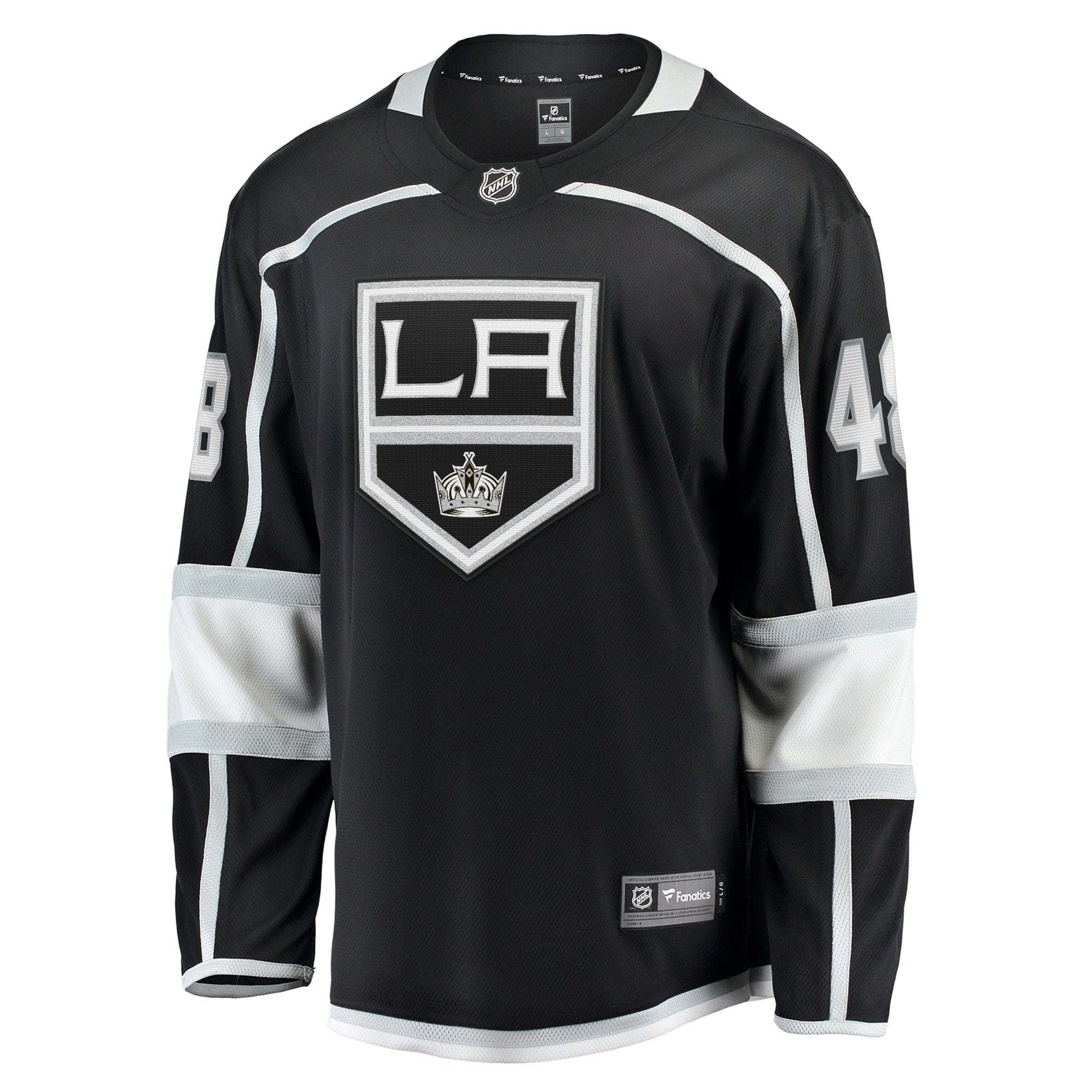 Men's Fanatics Branded Brendan Lemieux Black Los Angeles Kings Home Breakaway Player Jersey - vstockx