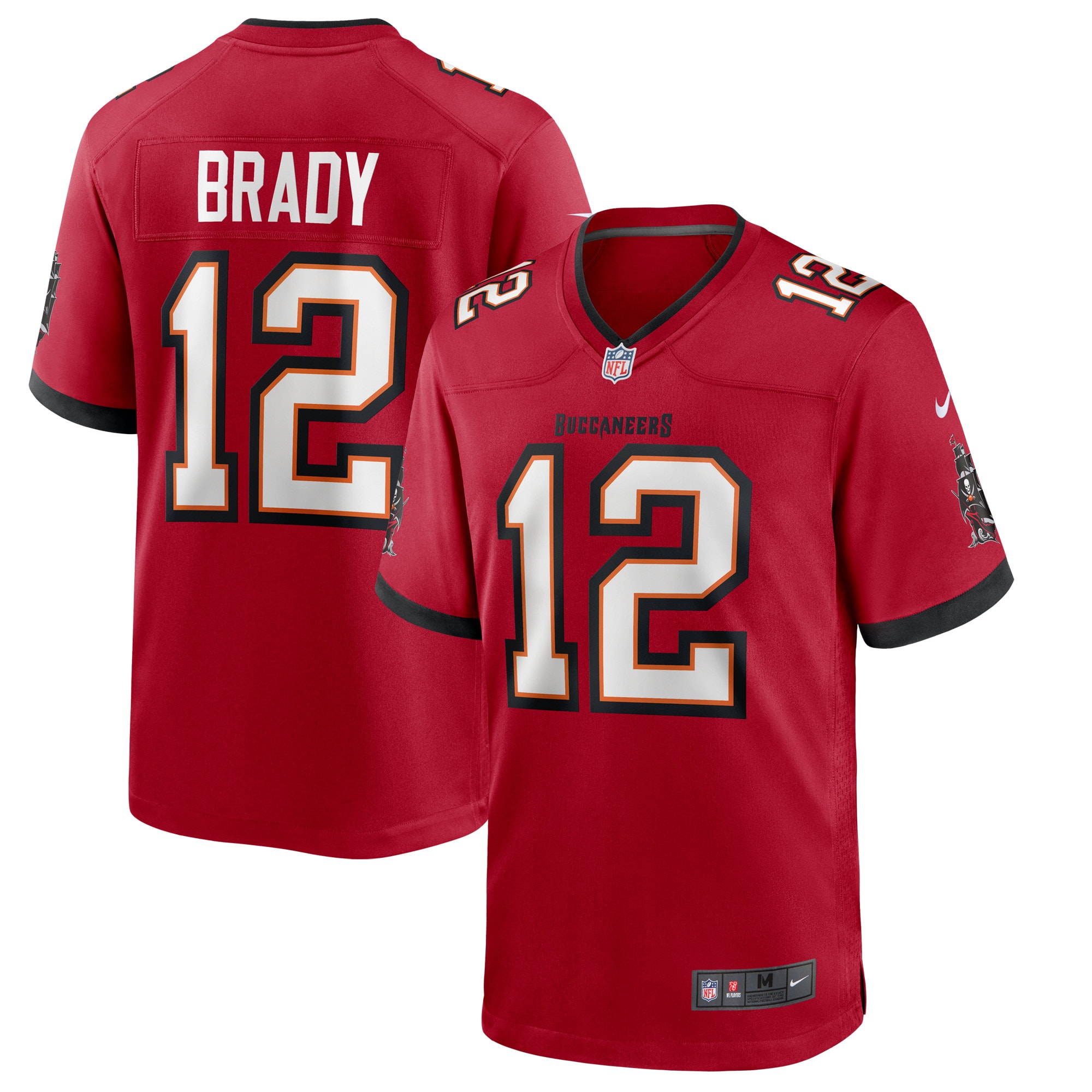 Tom Brady Tampa Bay Buccaneers Nike Game Player Jersey - Red - vstockx