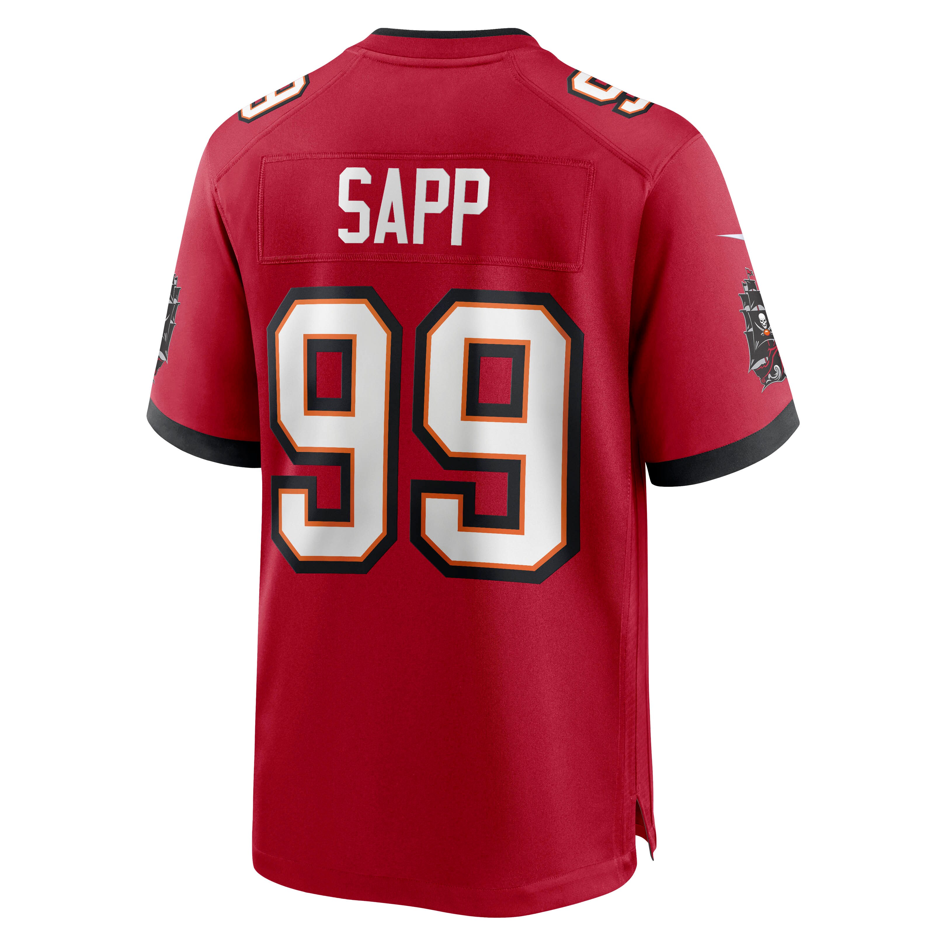 Warren Sapp Tampa Bay Buccaneers Nike Retired Player Jersey - Red - vstockx