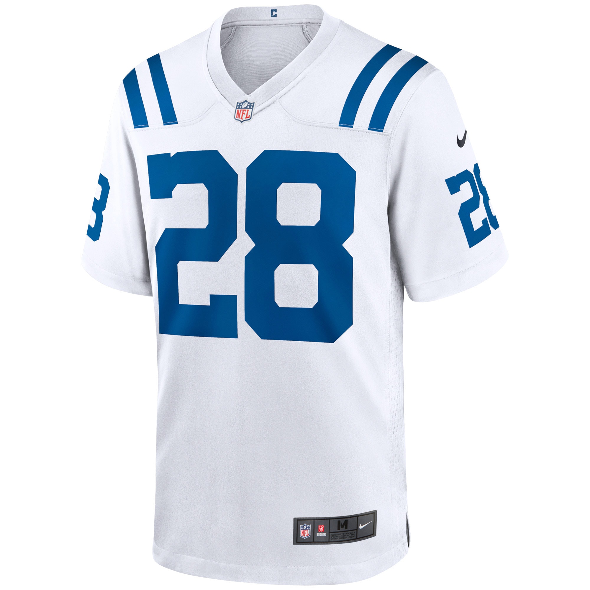 Jonathan Taylor Indianapolis Colts Nike Game Jersey - White - vstockx