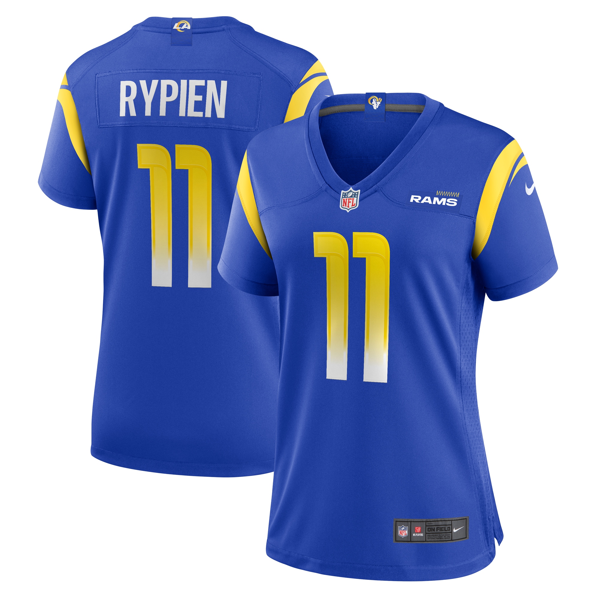 Brett Rypien Los Angeles Rams Nike Women's Home Game Jersey - Royal - vstockx