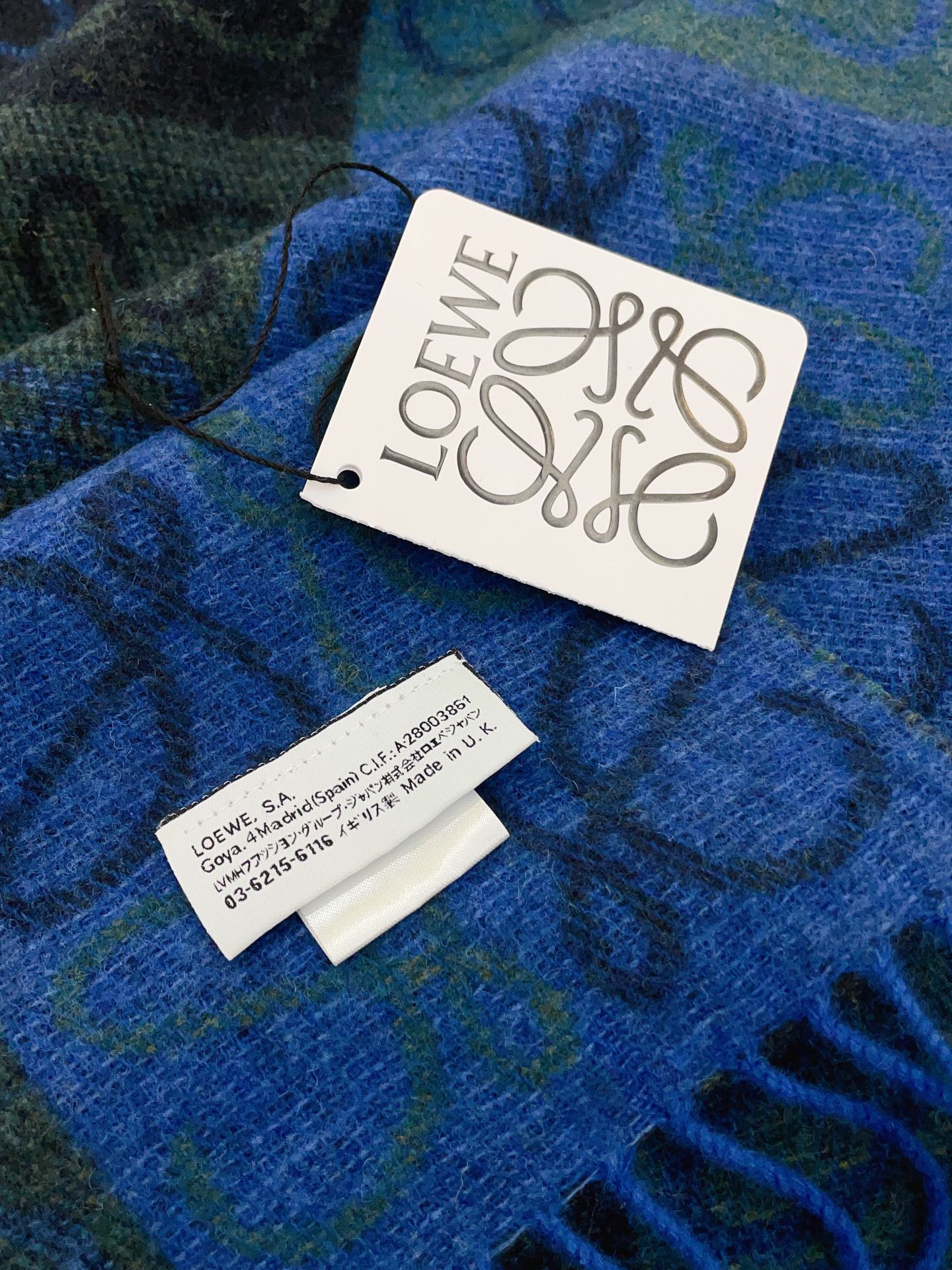 Streetwear Scarf Loewe 328729 SIZE:40x200cm - vstockx