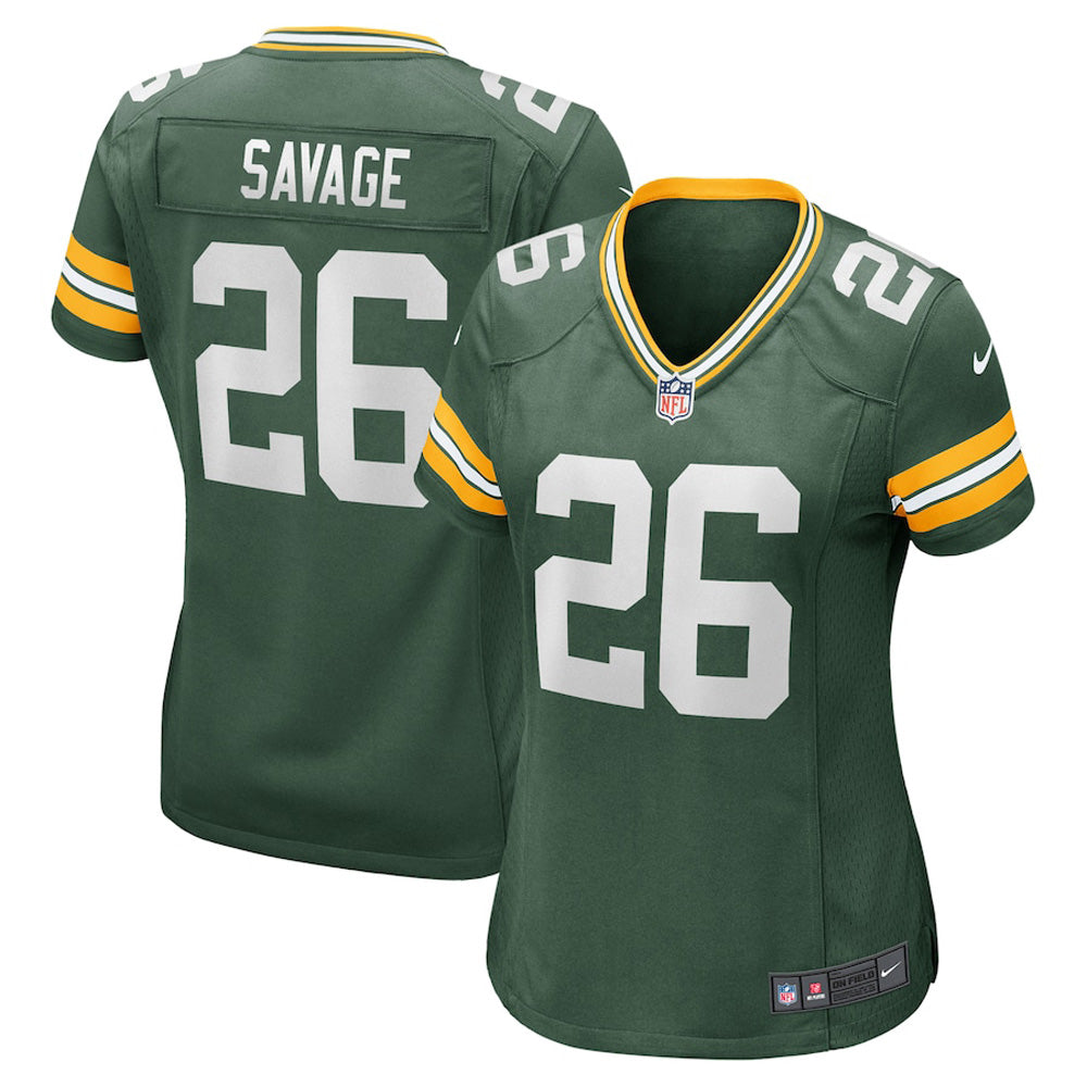 Women's Green Bay Packers Darnell Savage Game Jersey - Green - vstockx