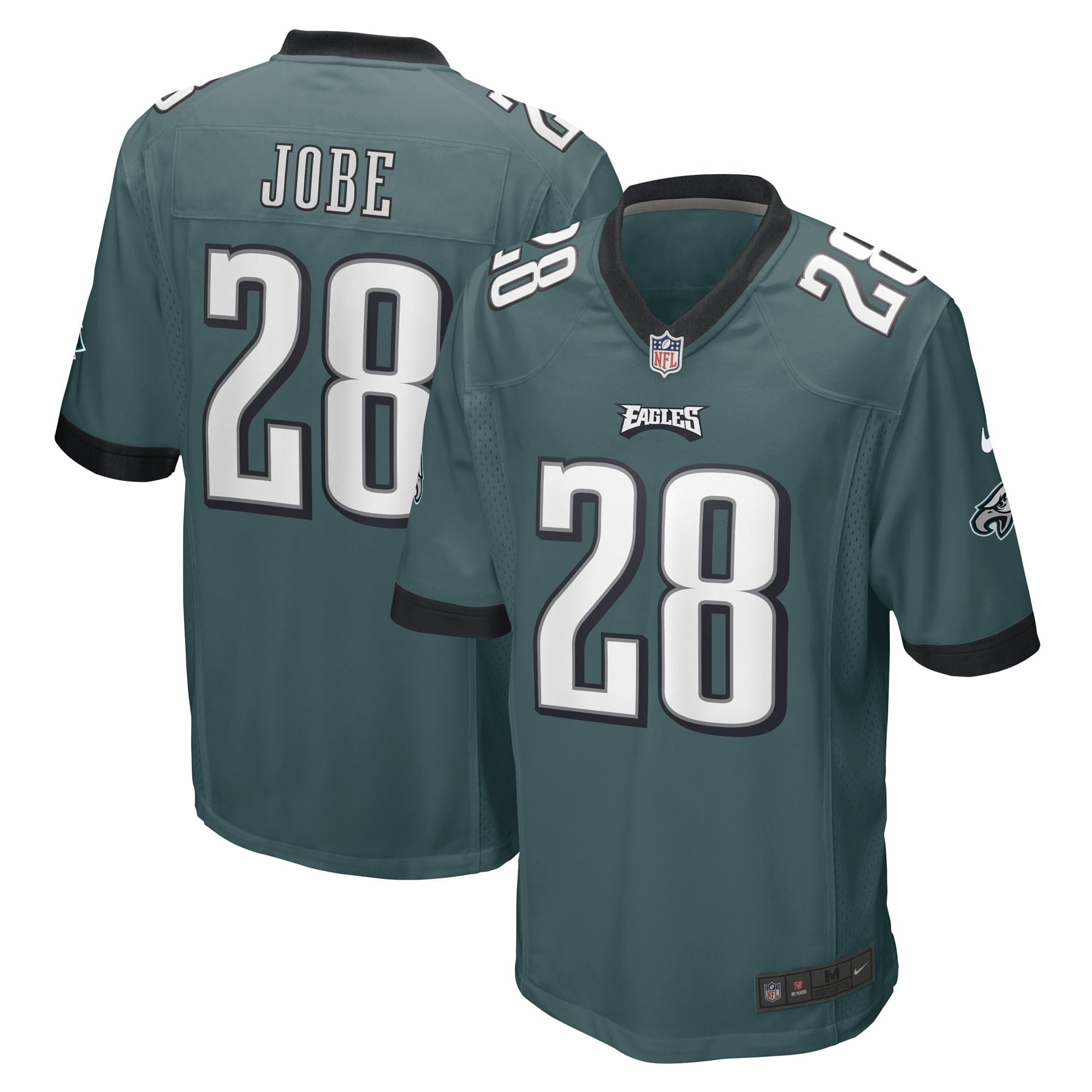 Men's Nike Josh Jobe Midnight Green Philadelphia Eagles Game Player Jersey - vstockx