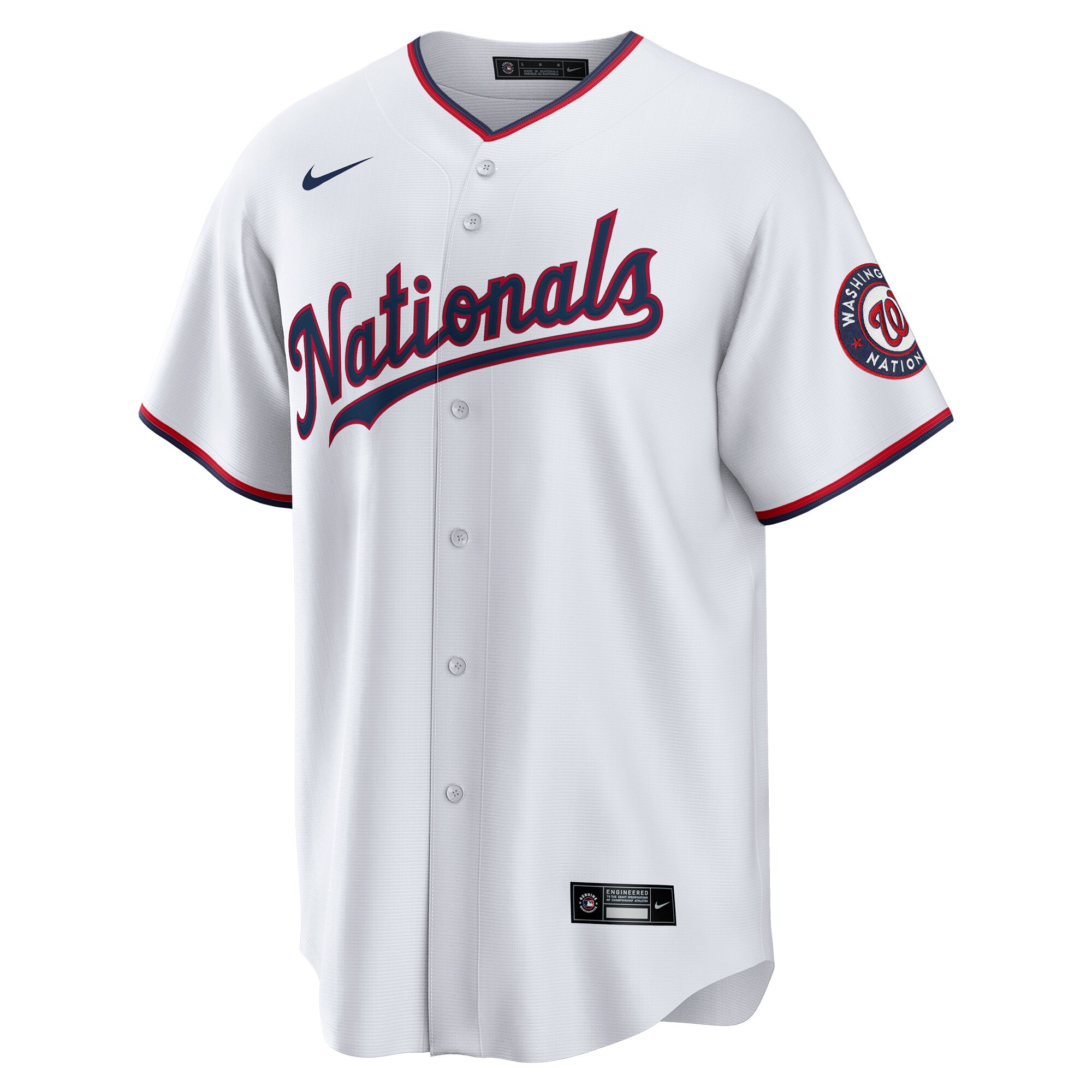Luis Garcia Washington Nationals Nike Home Replica Player Jersey - White - vstockx