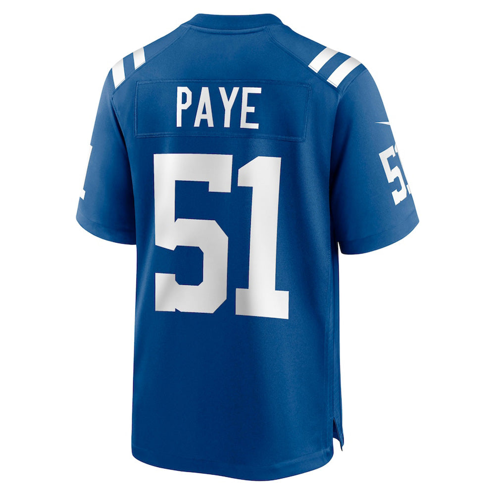 Youth Indianapolis Colts Kwity Paye Game Jersey - Royal - vstockx