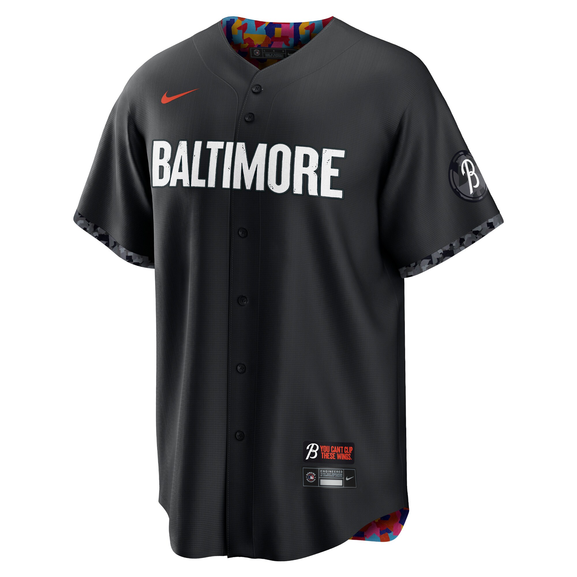 Cedric Mullins Baltimore Orioles Nike 2023 City Connect Replica Player Jersey - Black - vstockx