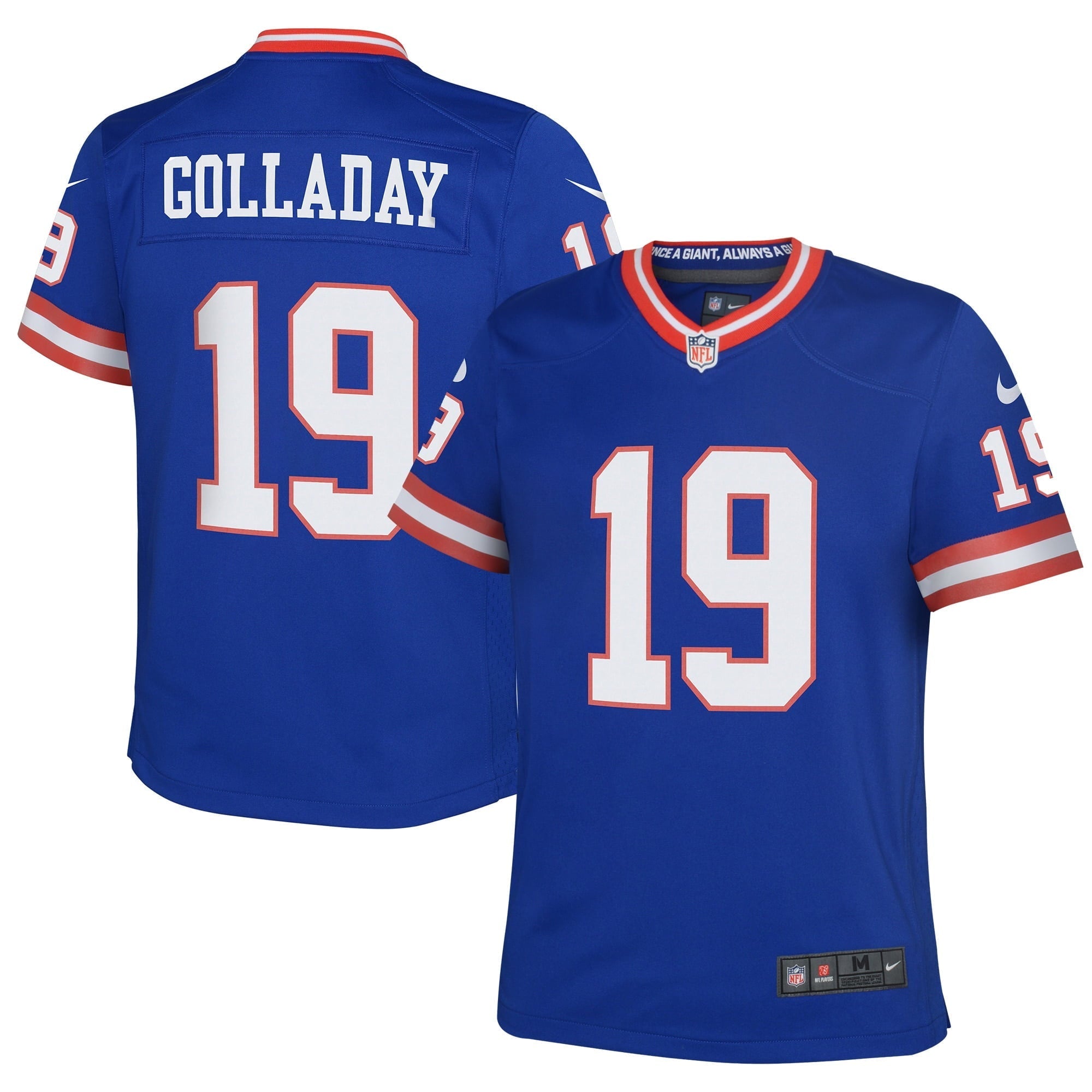 Youth Nike Kenny Golladay Royal New York Giants Classic Player Game Jersey - vstockx