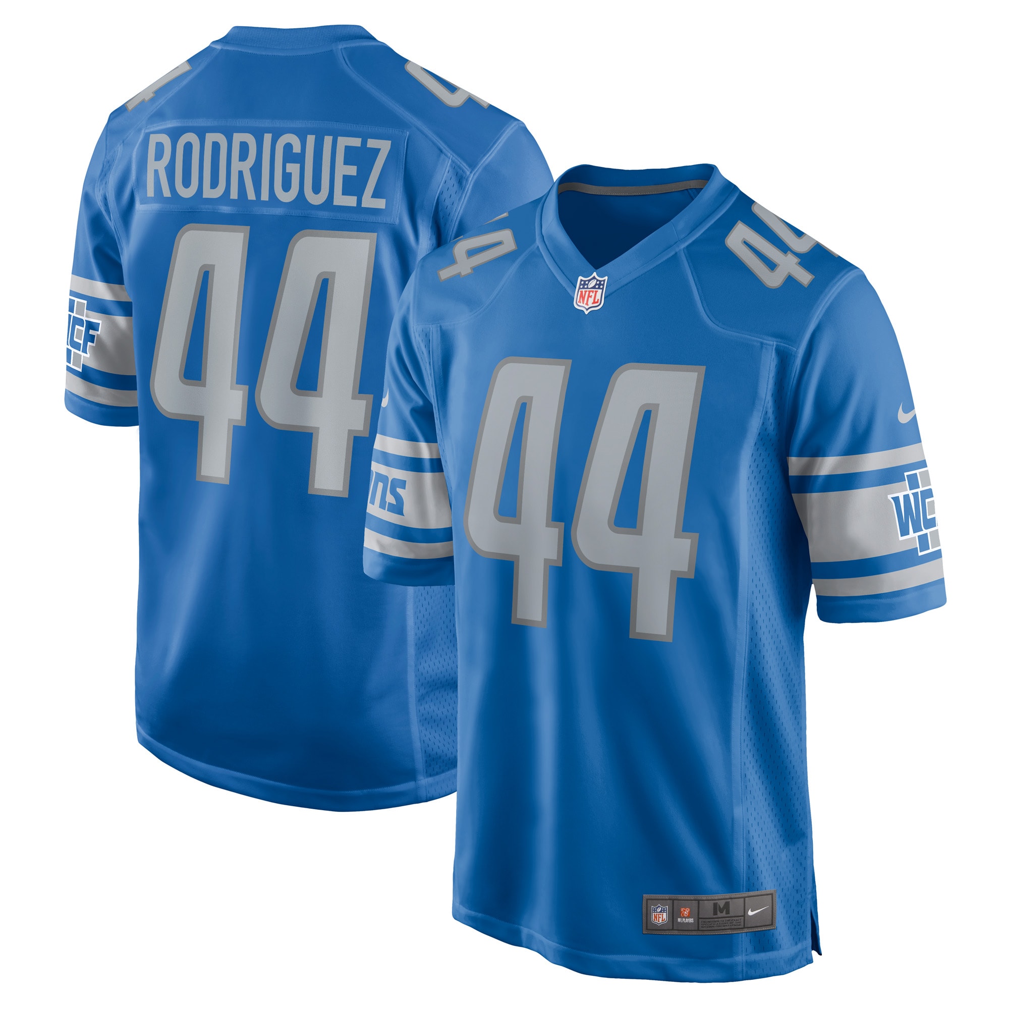 Malcolm Rodriguez Detroit Lions Nike Player Game Jersey - Blue - vstockx